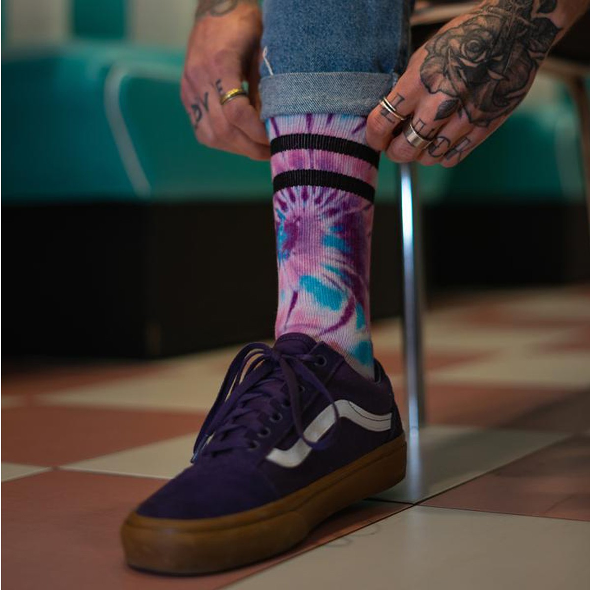 American Socks Trippin Mid High Çorap AS112