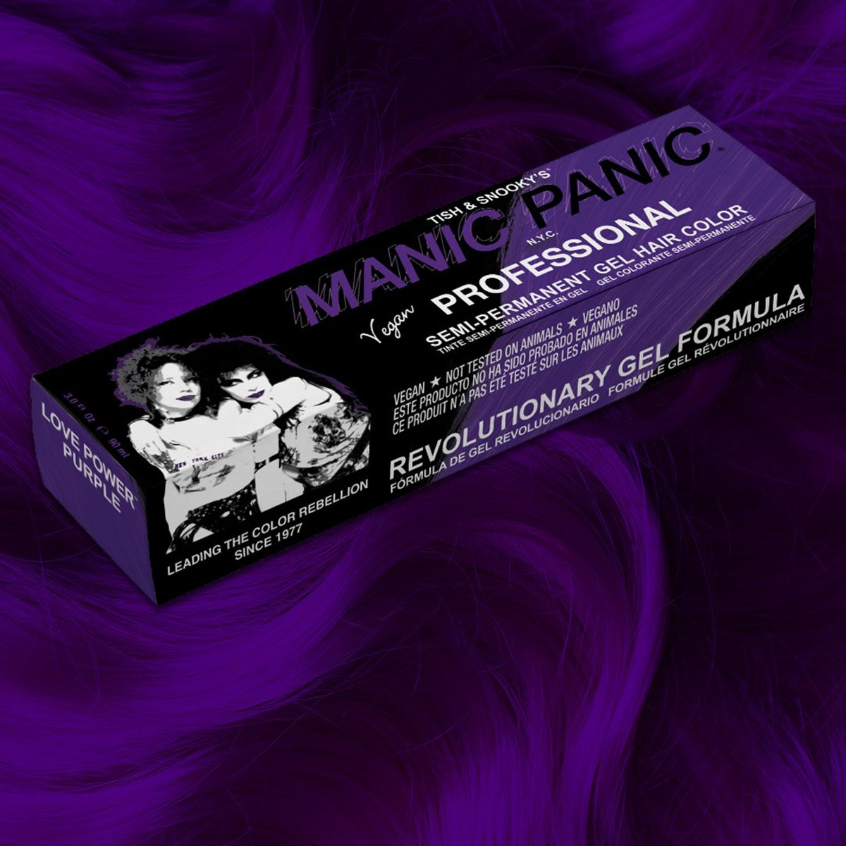 Manic Panic Profesyonel Love Power Purple Jel Saç Boyası J05