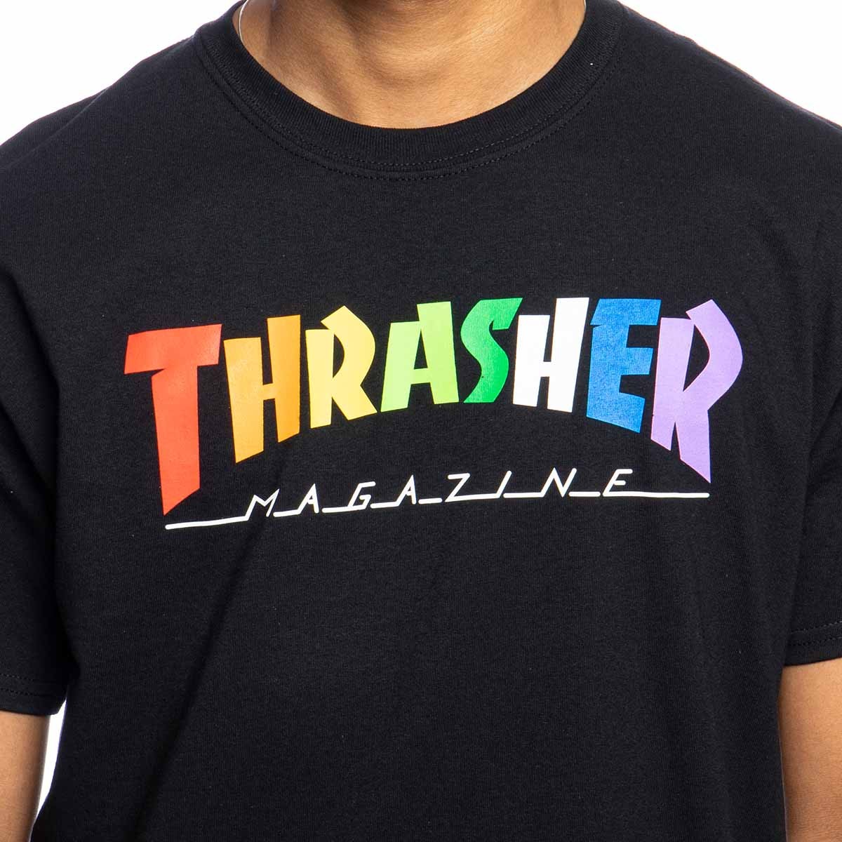 Thrasher Rainbow Mag Black T-Shirt 144855