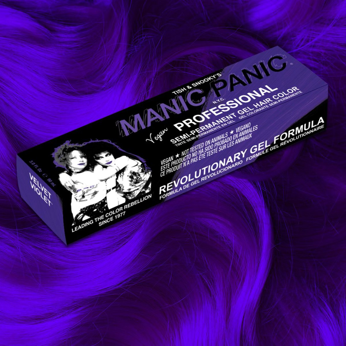 Manic Panic Profesyonel Violet Velvet Jel Saç Boyası J13
