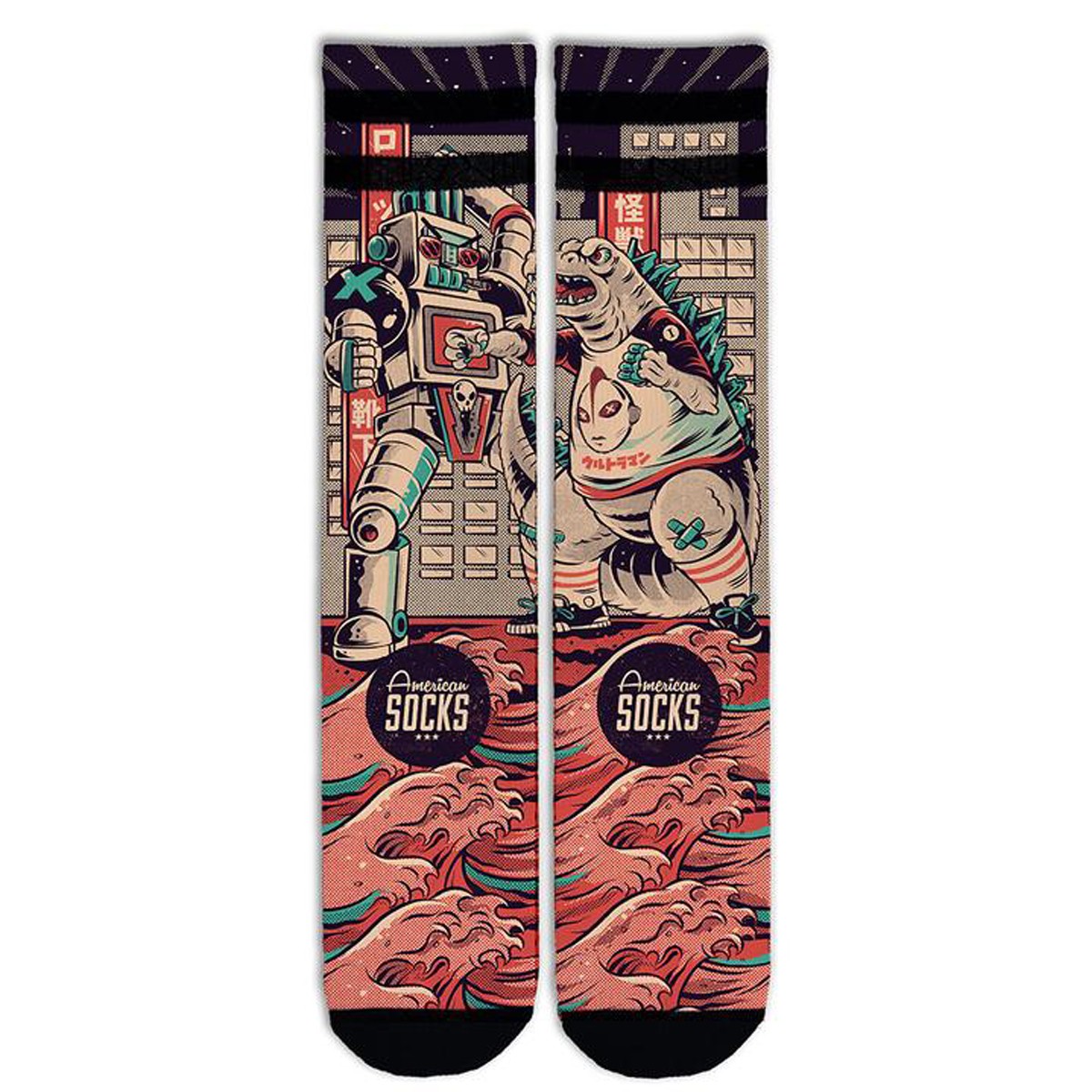 American Socks Godzilla Signature Mid High Çorap AS049