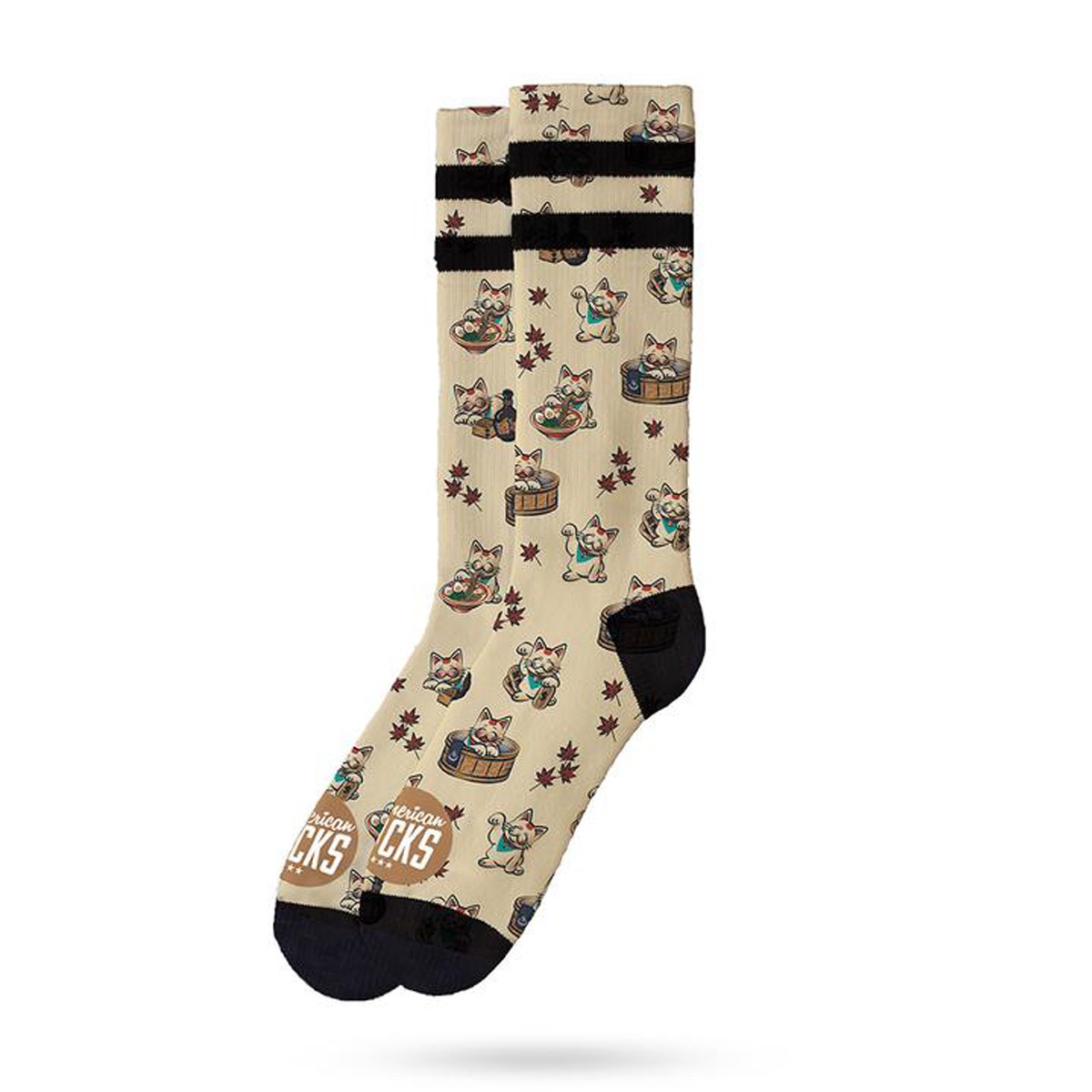 American Socks Maneki-Neko Signature Mid High Çorap AS073