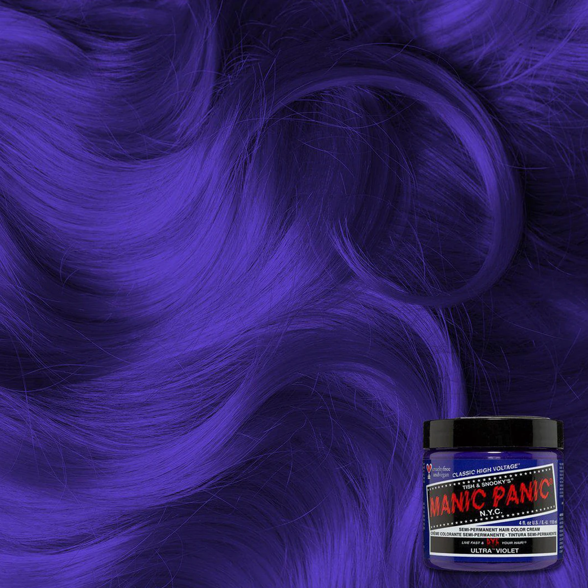 Manic Panic Ultra Violet Saç Boyası HCR-11031