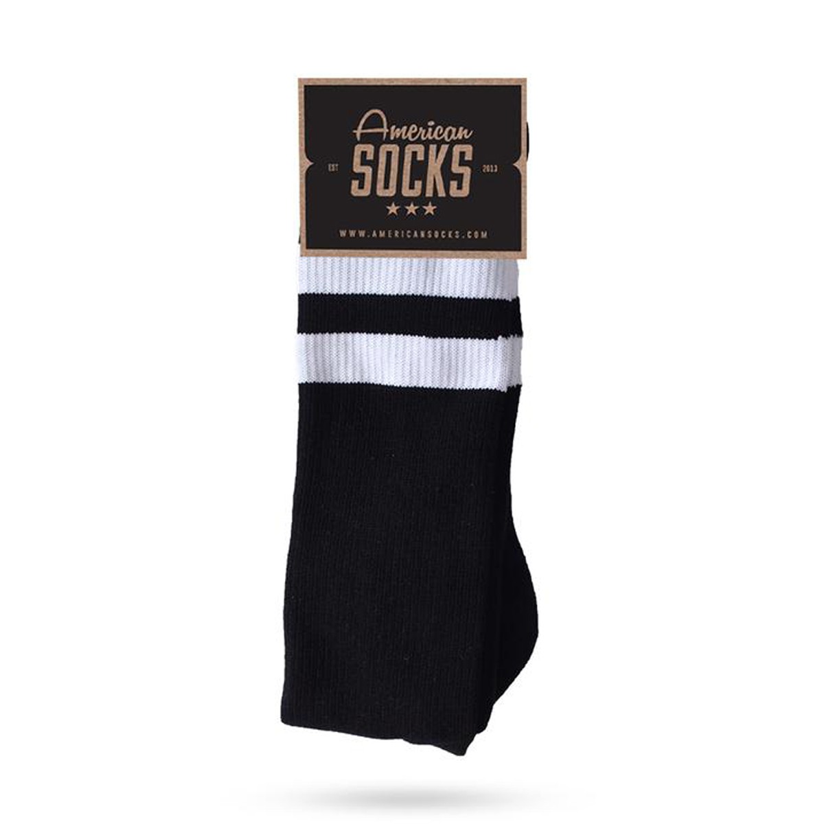 American Socks Back in Black Knee High Çorap AS002