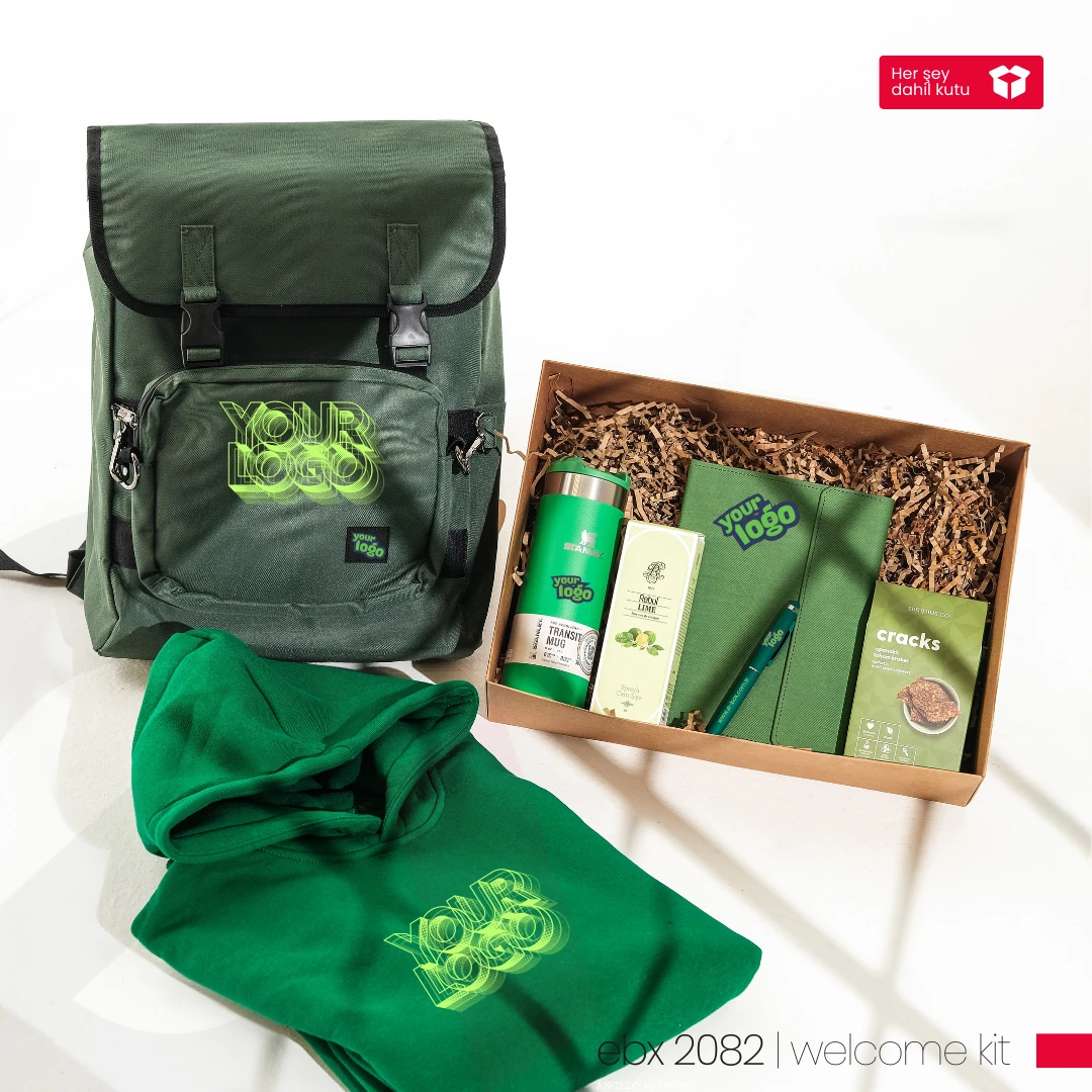 Yeşil Hoşgeldin Seti 2 - Kurumsal Welcome Kit