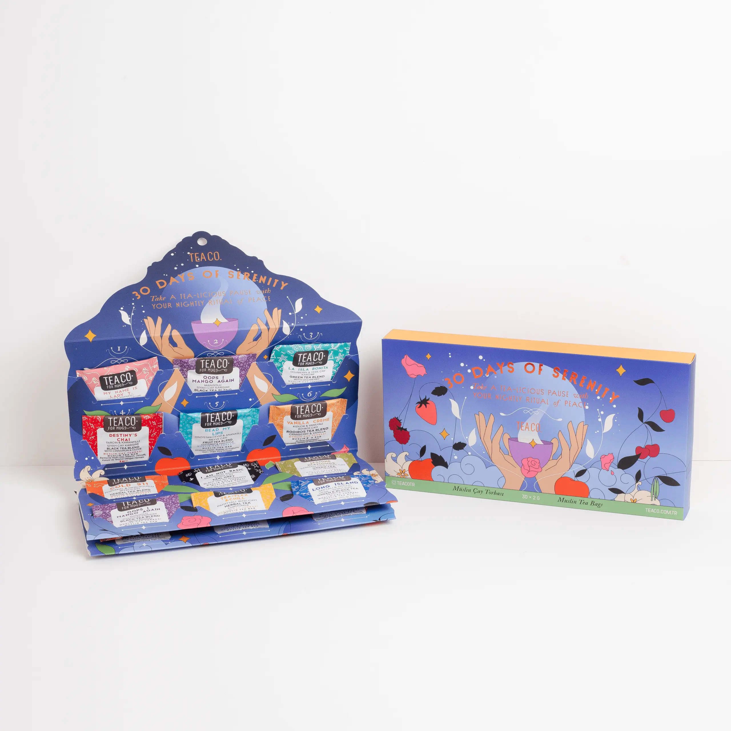 30 Days Of Serenity - Her Güne Bir Çay 30 Günlük Çay Takvimi | TEA CO.