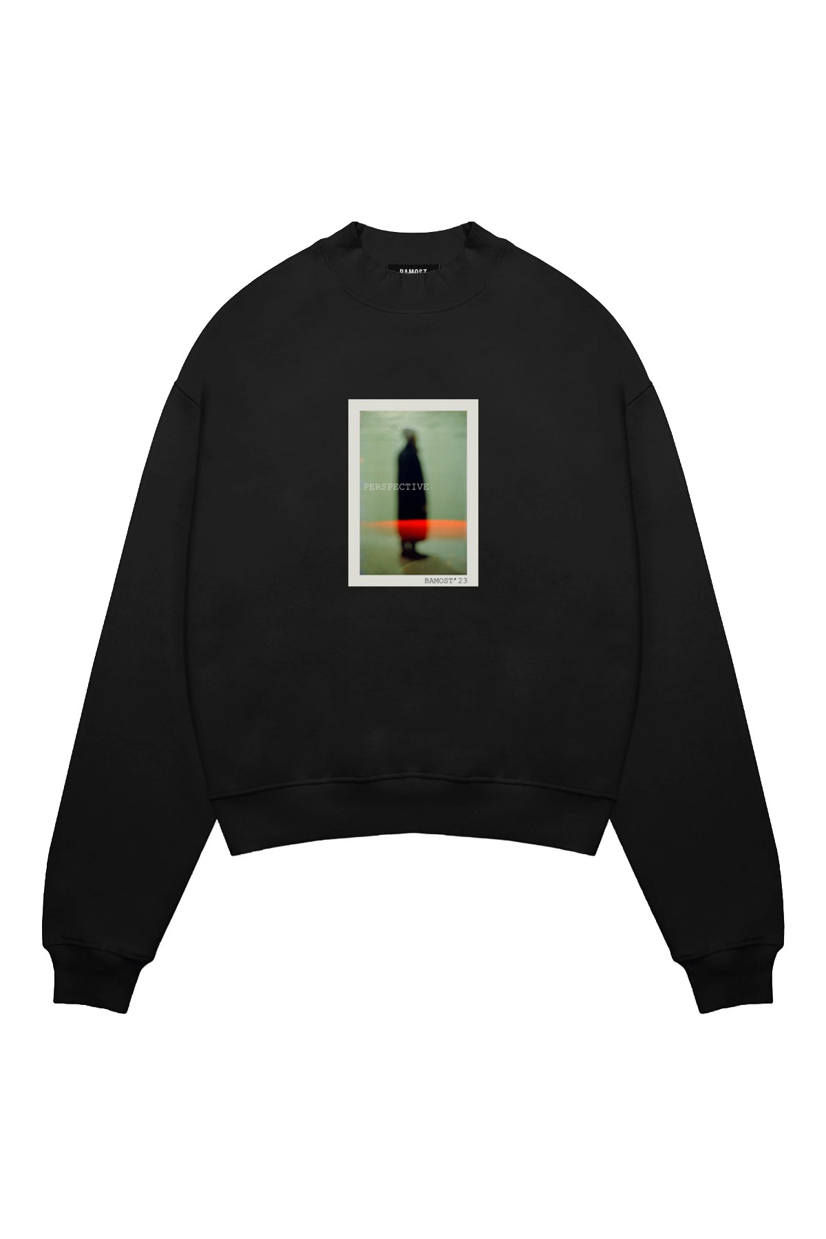 Perspective'3 - Oversize Sweatshirt - BLACK