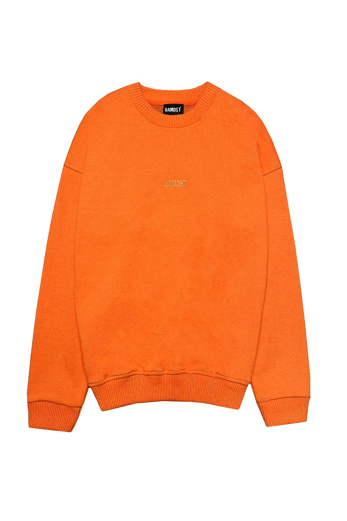 2028 - Oversize Basic Sweatshirt - TURUNCU