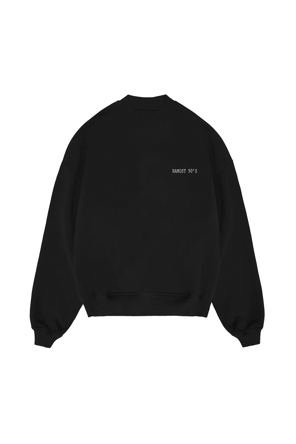 Rio - 90'S Club Oversize Sweatshirt - BLACK