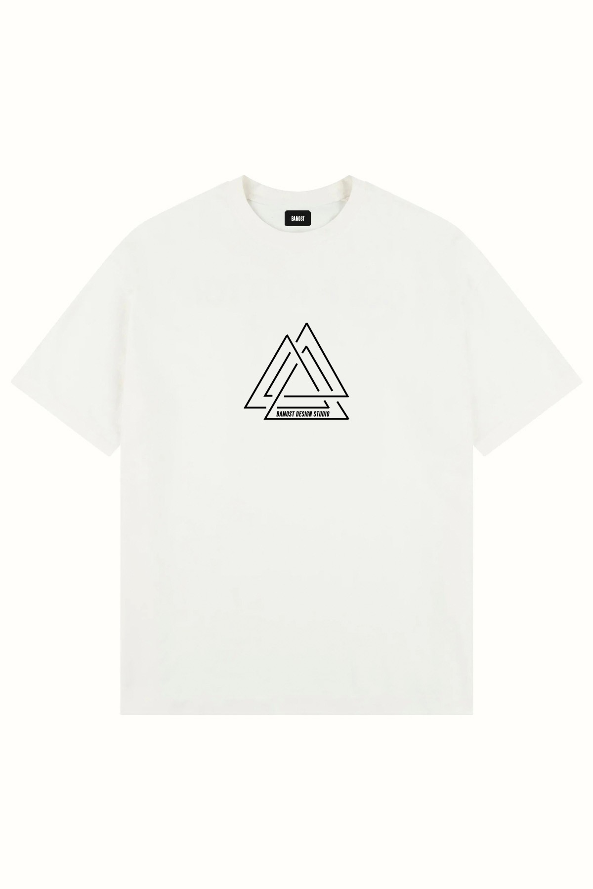 2022 - Oversize Baskılı T-Shirt - BEYAZ