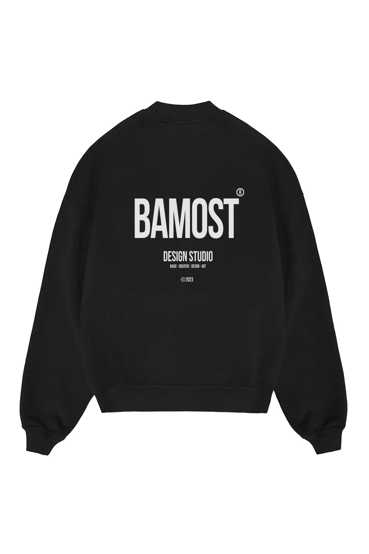 Design Studio - Oversize Sweatshirt - BLACK