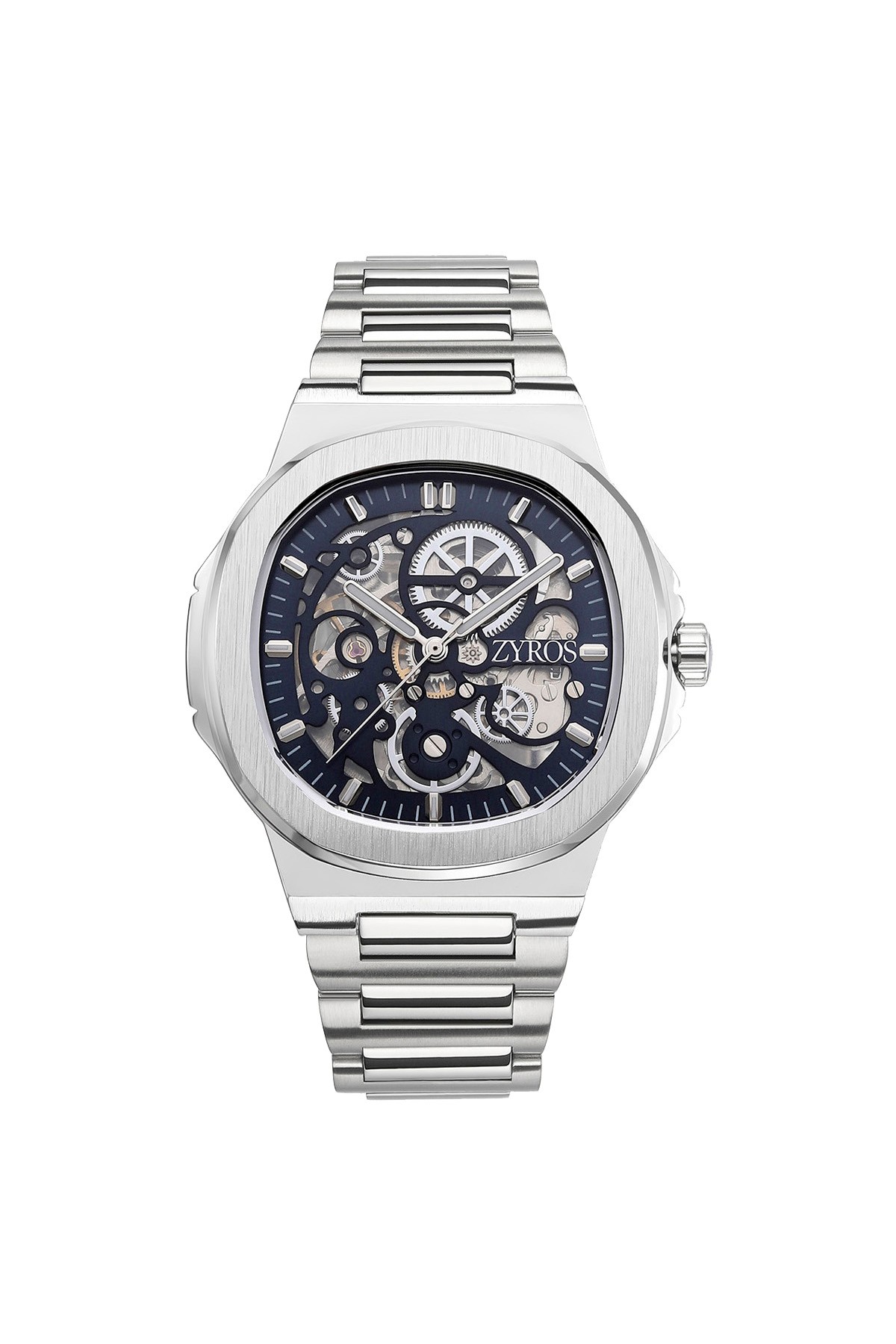 Anthony - Steel Band Men's Wristwatch - DARK BLUE