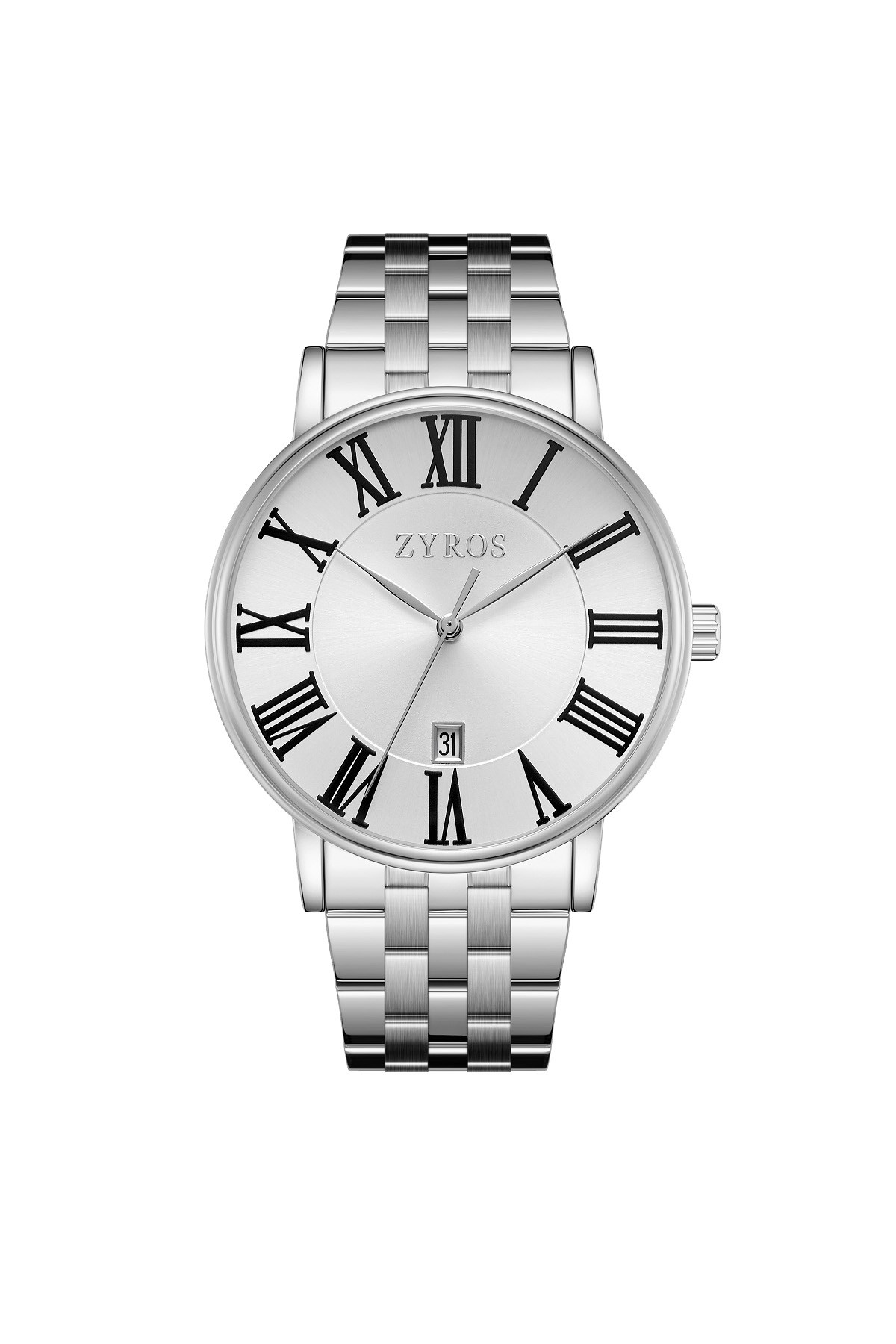 Steve - Steel Band Men's Wristwatch - GREY