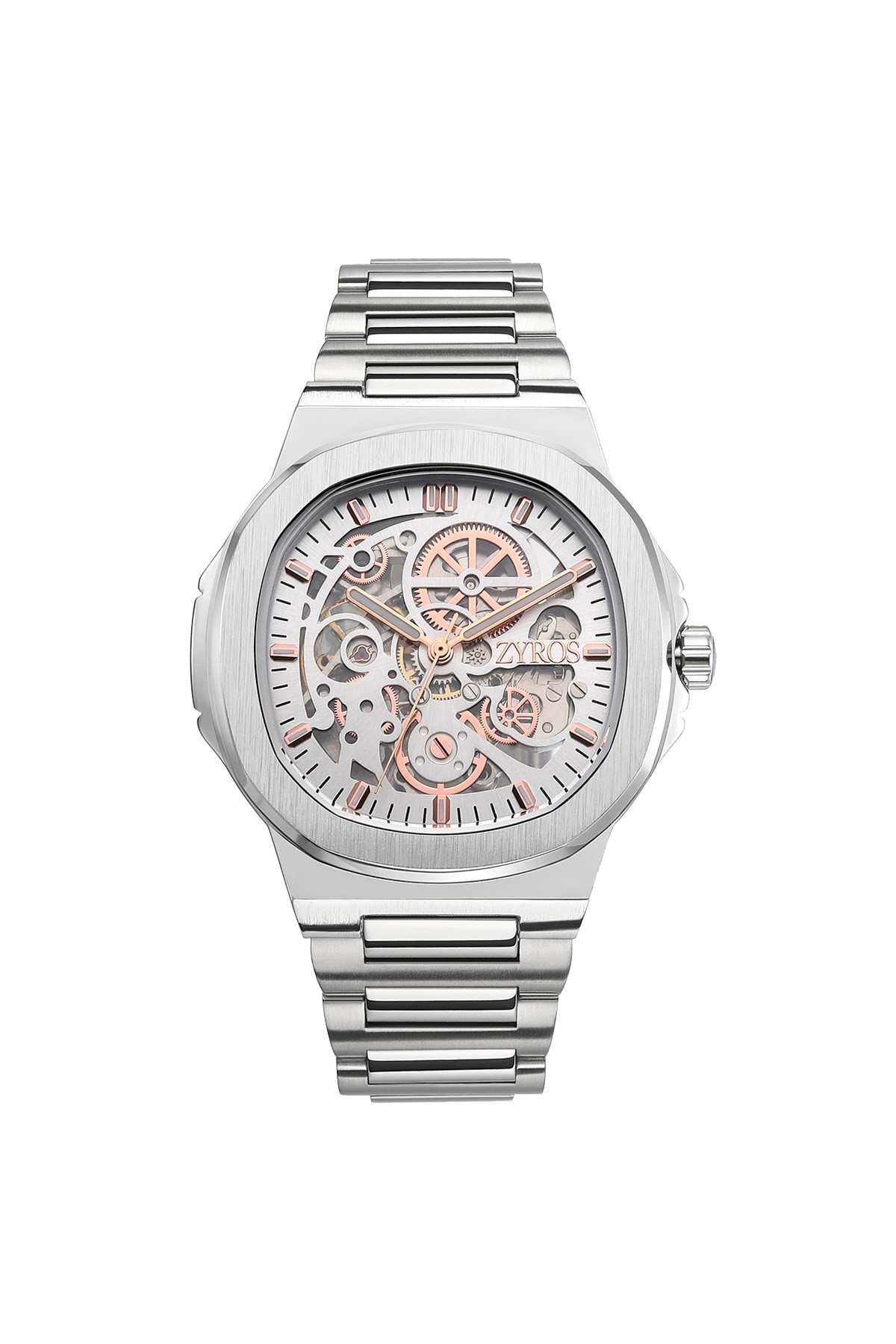 Anthony - Steel Band Men's Wristwatch - GREY