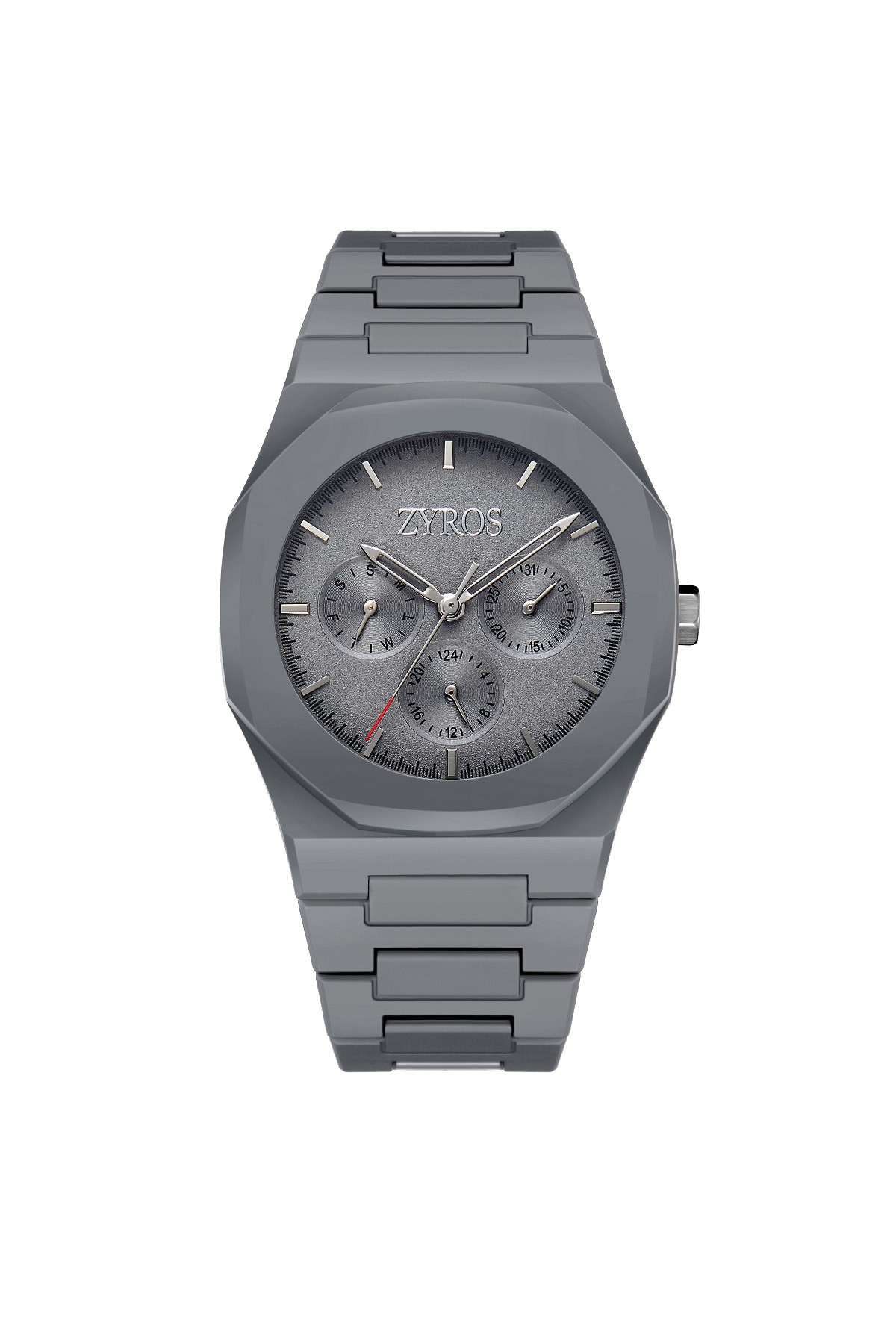 Lowell - Carbon Band Men's Wristwatch - ANTHRACITE