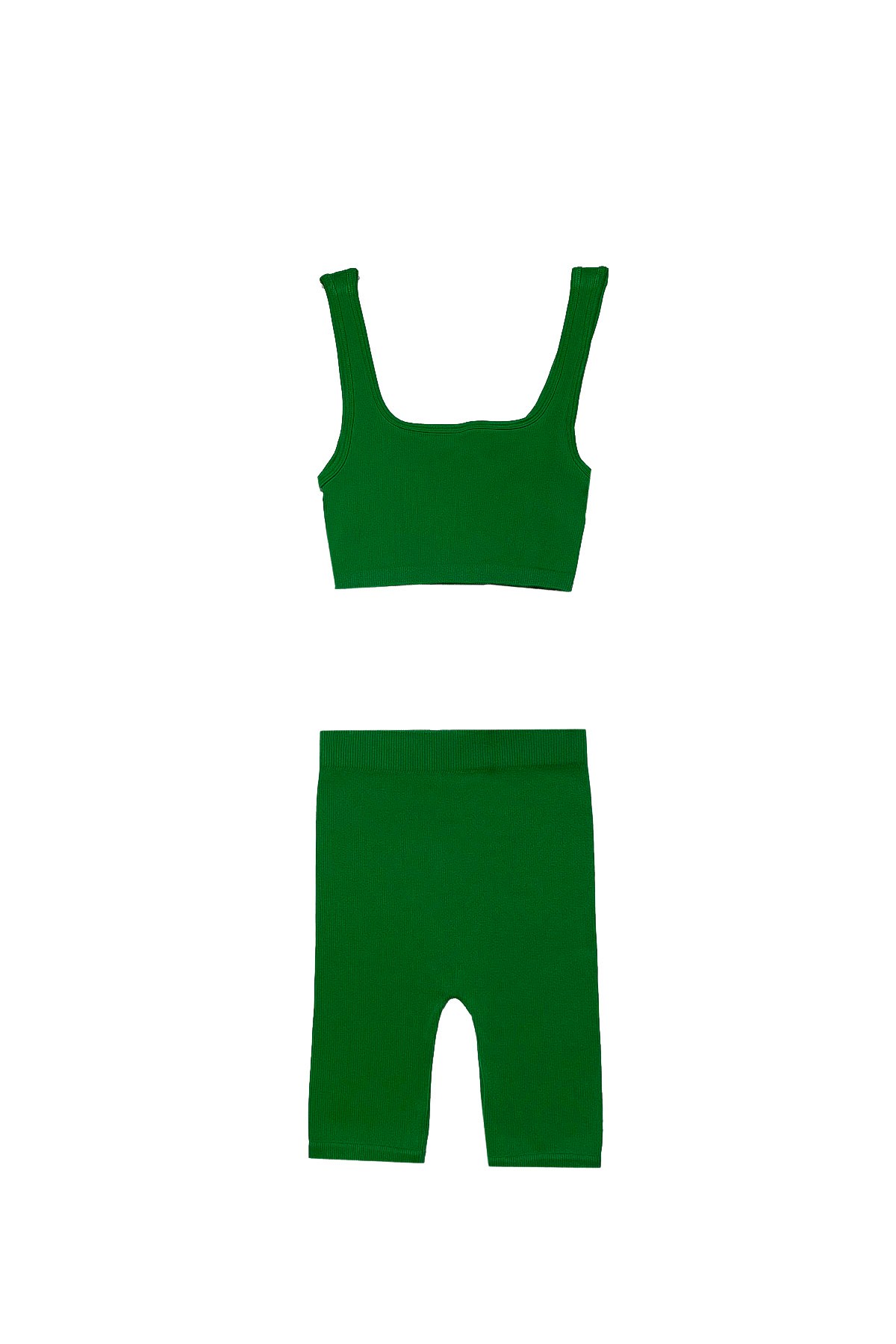 Geo - لباس بدون درزات للبضعة - أخضر