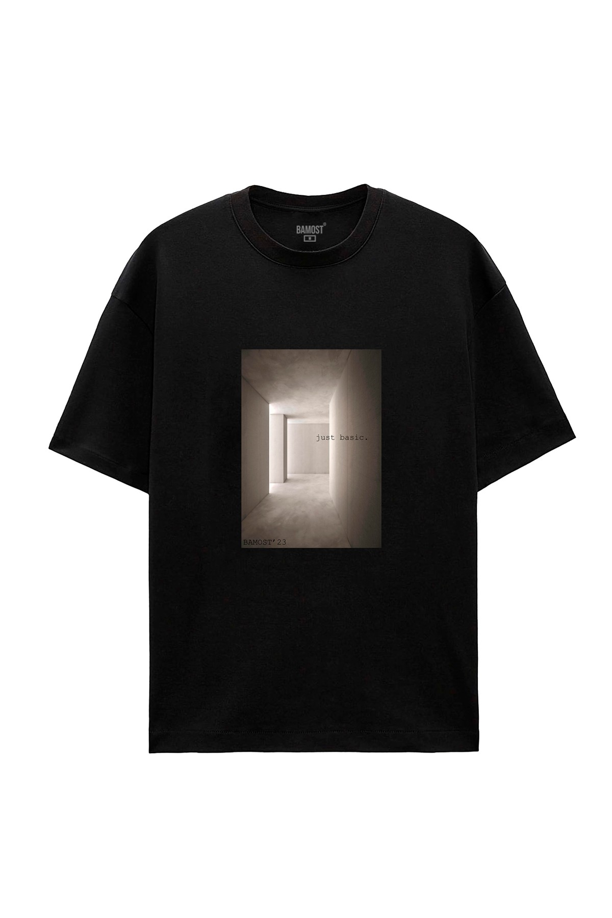 Perspective'5 - Unisex Oversize T-Shirt - SİYAH