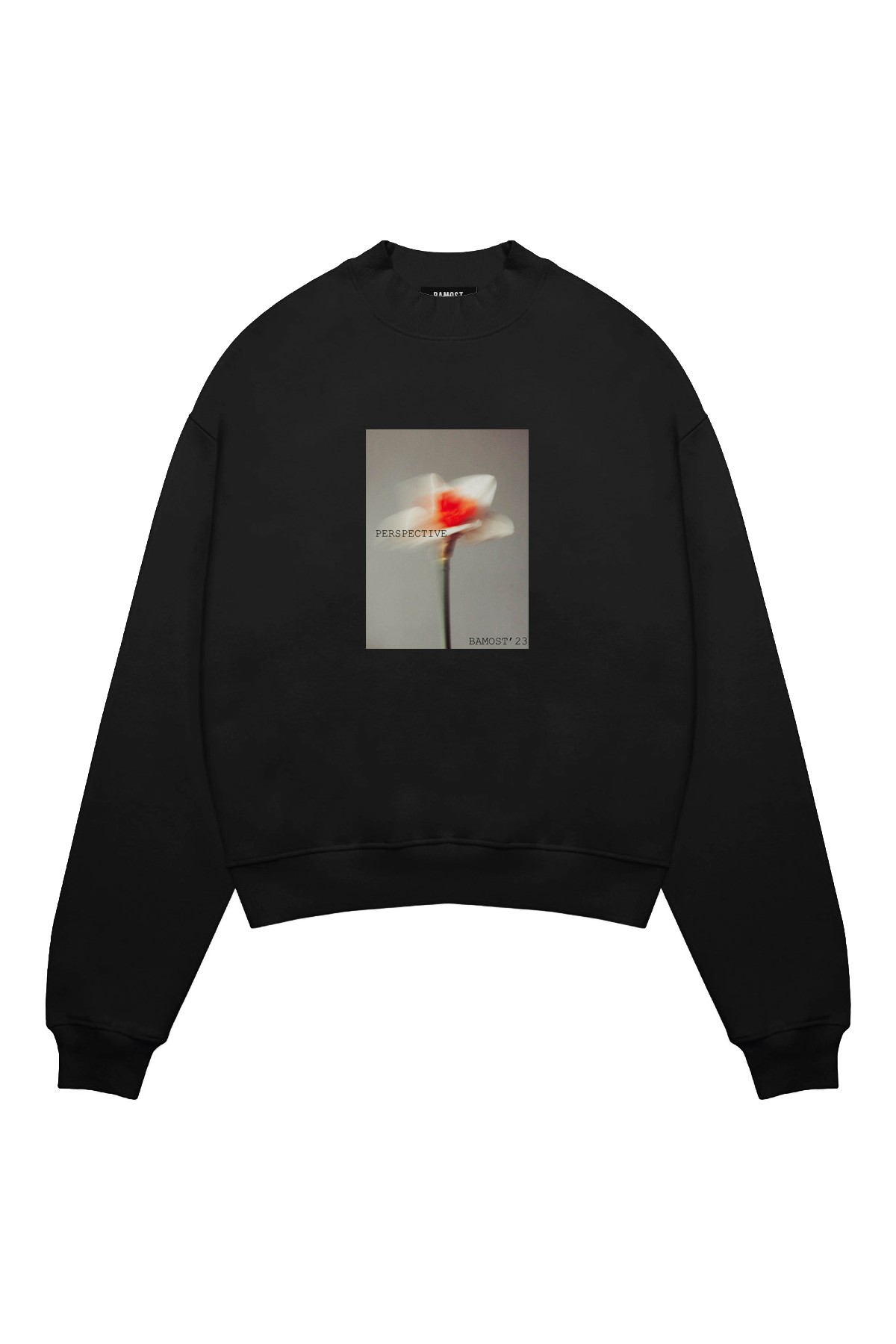 Perspective'2 - Oversize Sweatshirt - BLACK