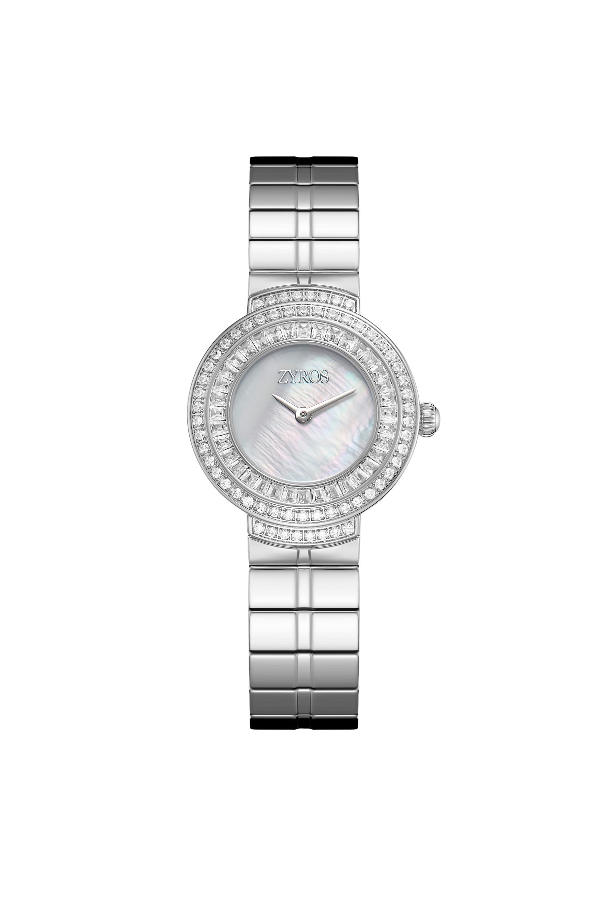 Margot - Steel Strap Women's Wristwatch - WHITE