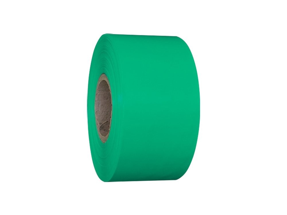 Yeşil Renkli Yem Etiketi 100mm x 250m 6 Rulo