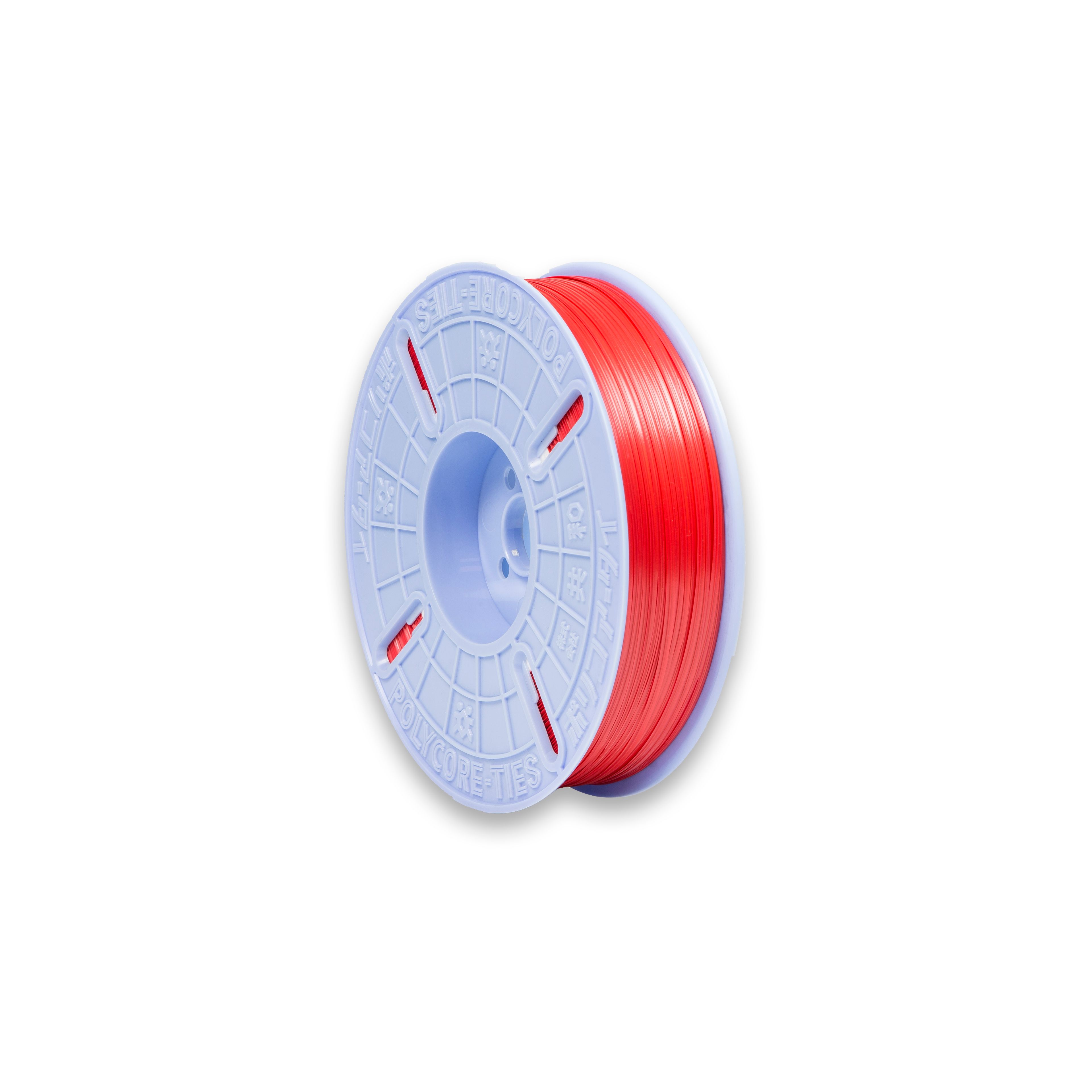 3000nx 4 mm x 500 m Polycore Rulo Tel Klips Renk: Kırmızı