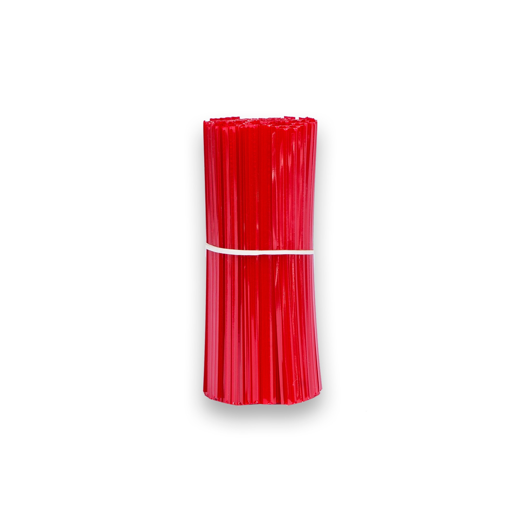 4 mm x 8 cm 2 Kat Tel Klips Renk: Kırmızı 1.000 Adet