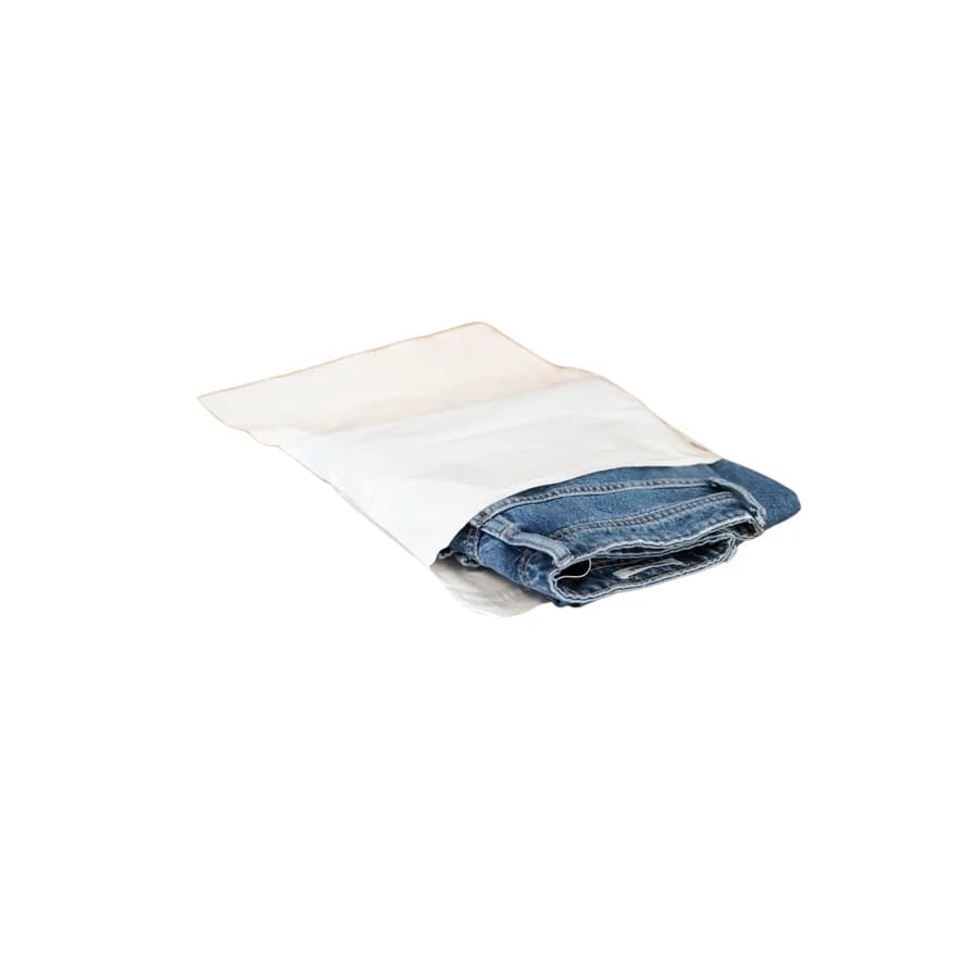 Beyaz Poşeti 30x38+5 cm Cepsiz 40 Mikron (100 Adet)