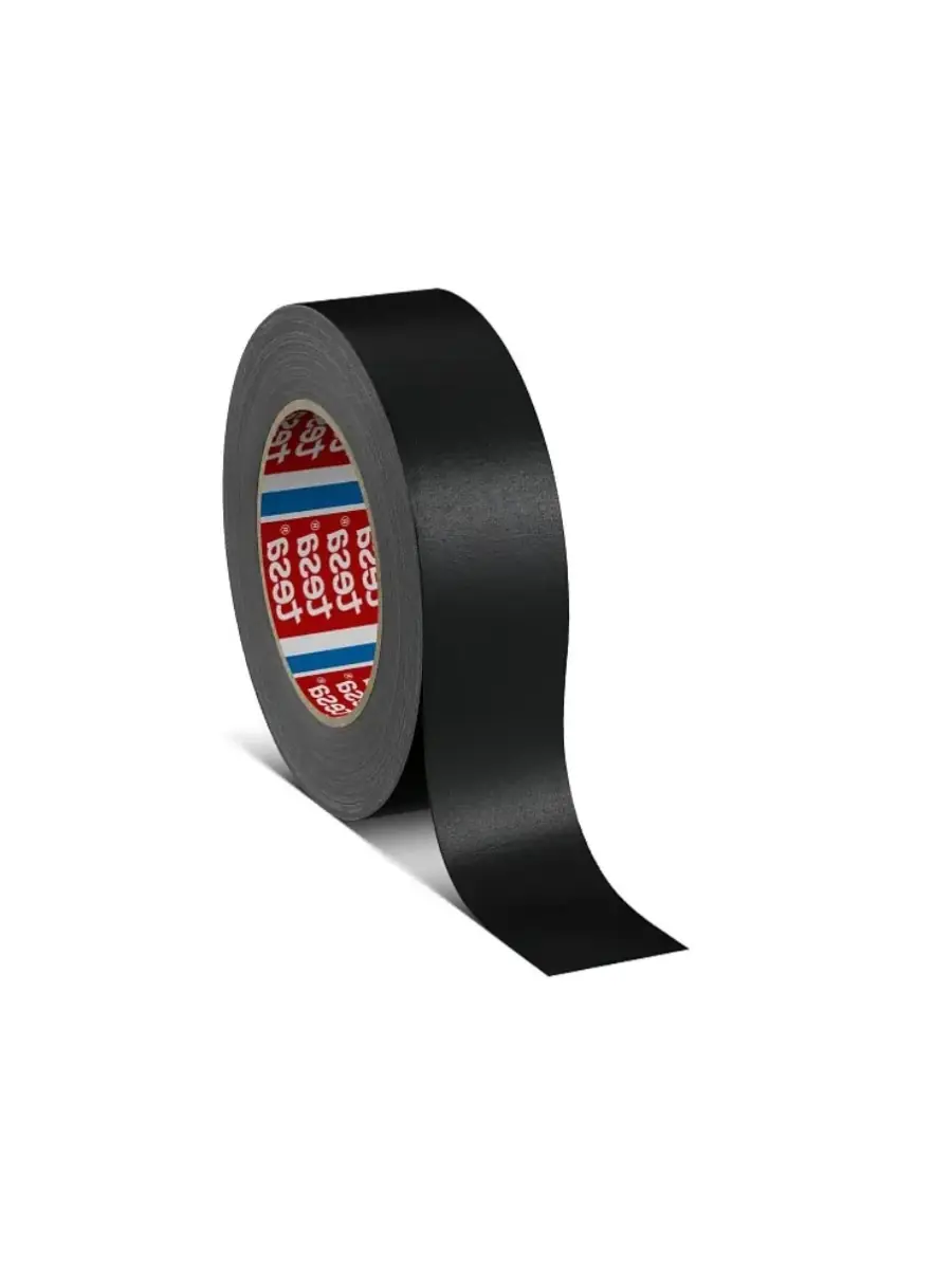 Tesa 4651 Premium Akrilik Kaplı Siyah Bez Bant 19 mm x 50 m