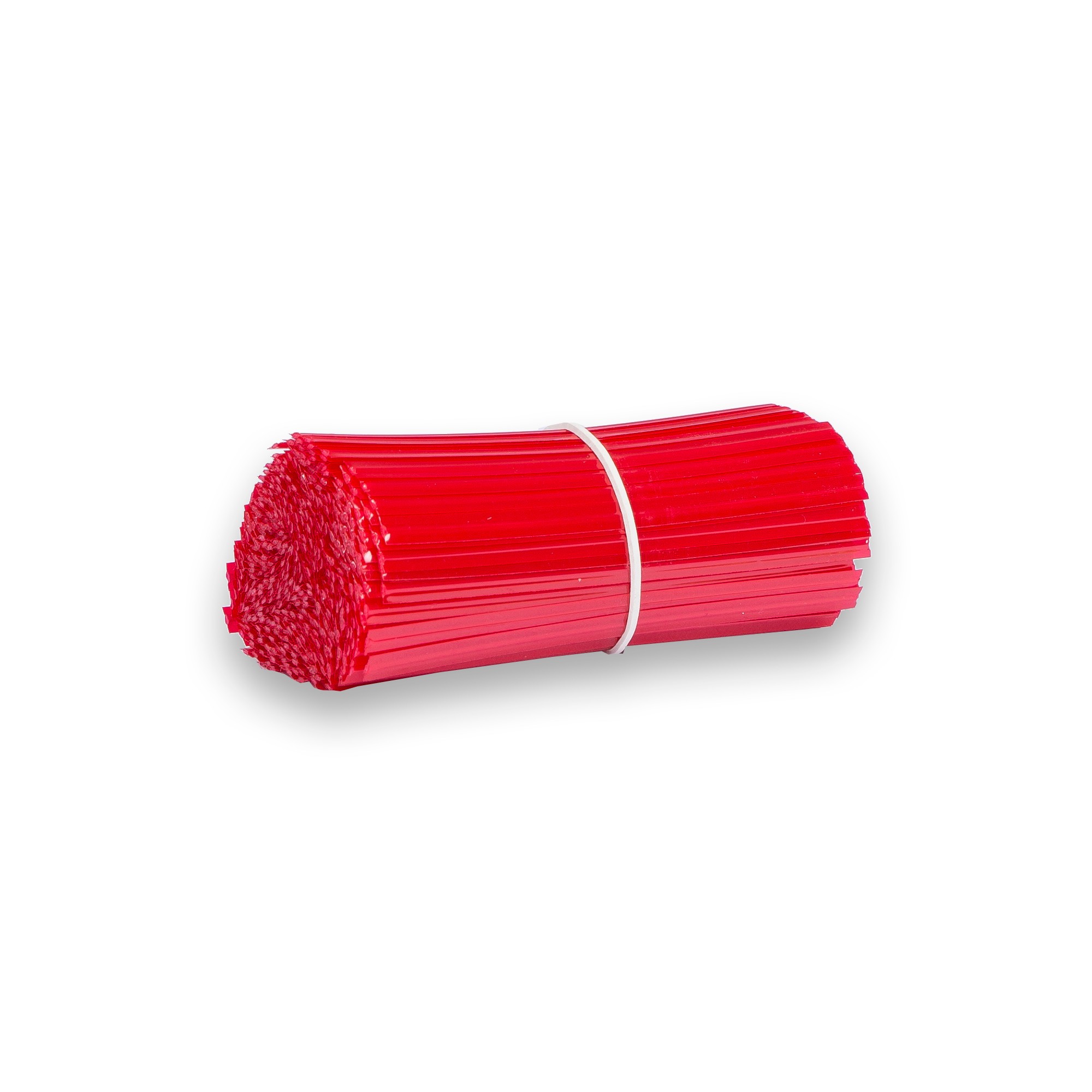 4 mm x 8 cm 2 Kat Tel Klips Renk: Kırmızı 1.000 Adet