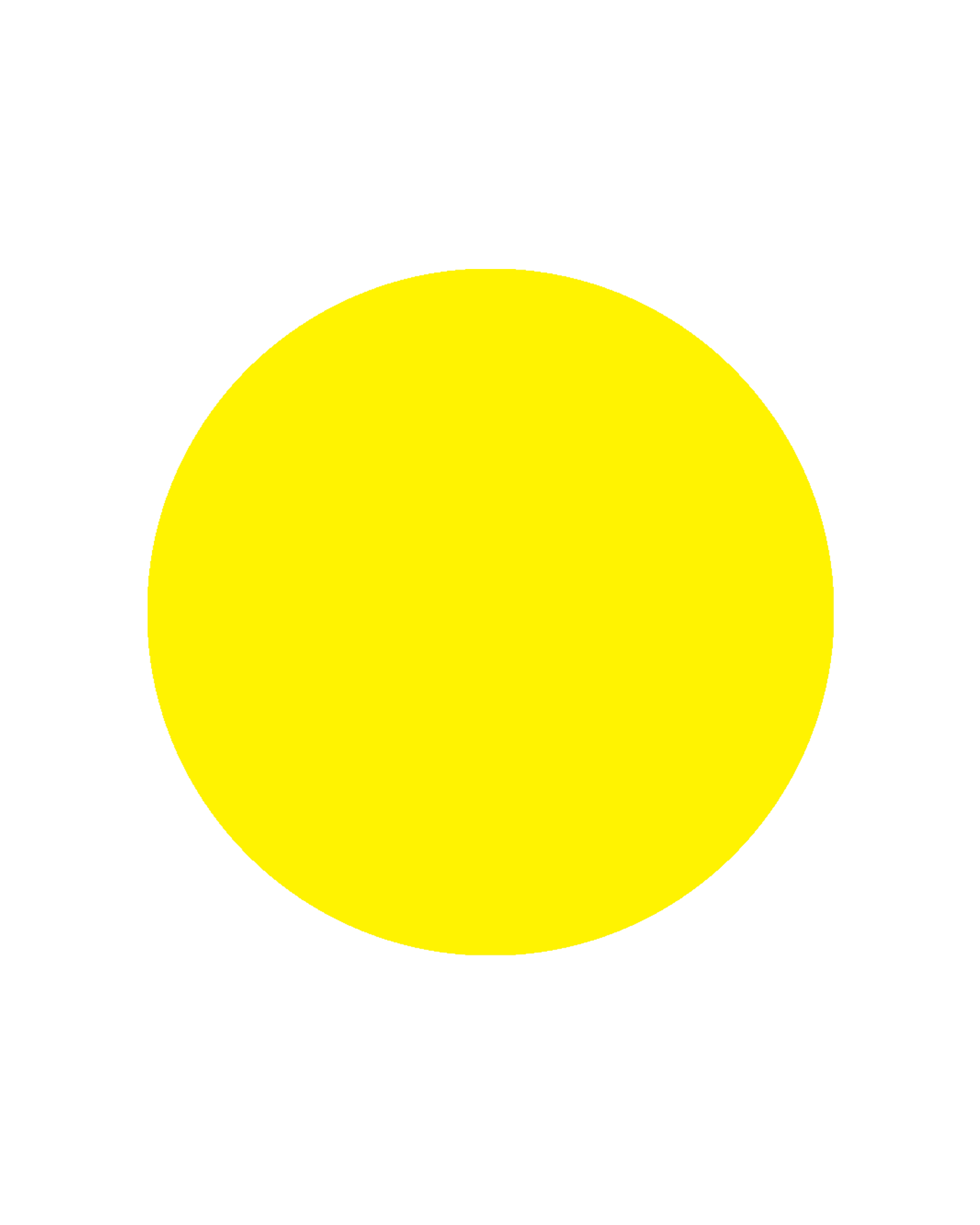 Yuvarlak Renk Etiketi PP Opak Sarı Çap: 25 mm 1 Rulo (500 Adet)