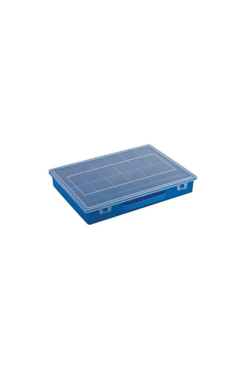 Plastik Organizer Kutu 30 Bölmeli 25x33x5,5 cm Lacivert - 730