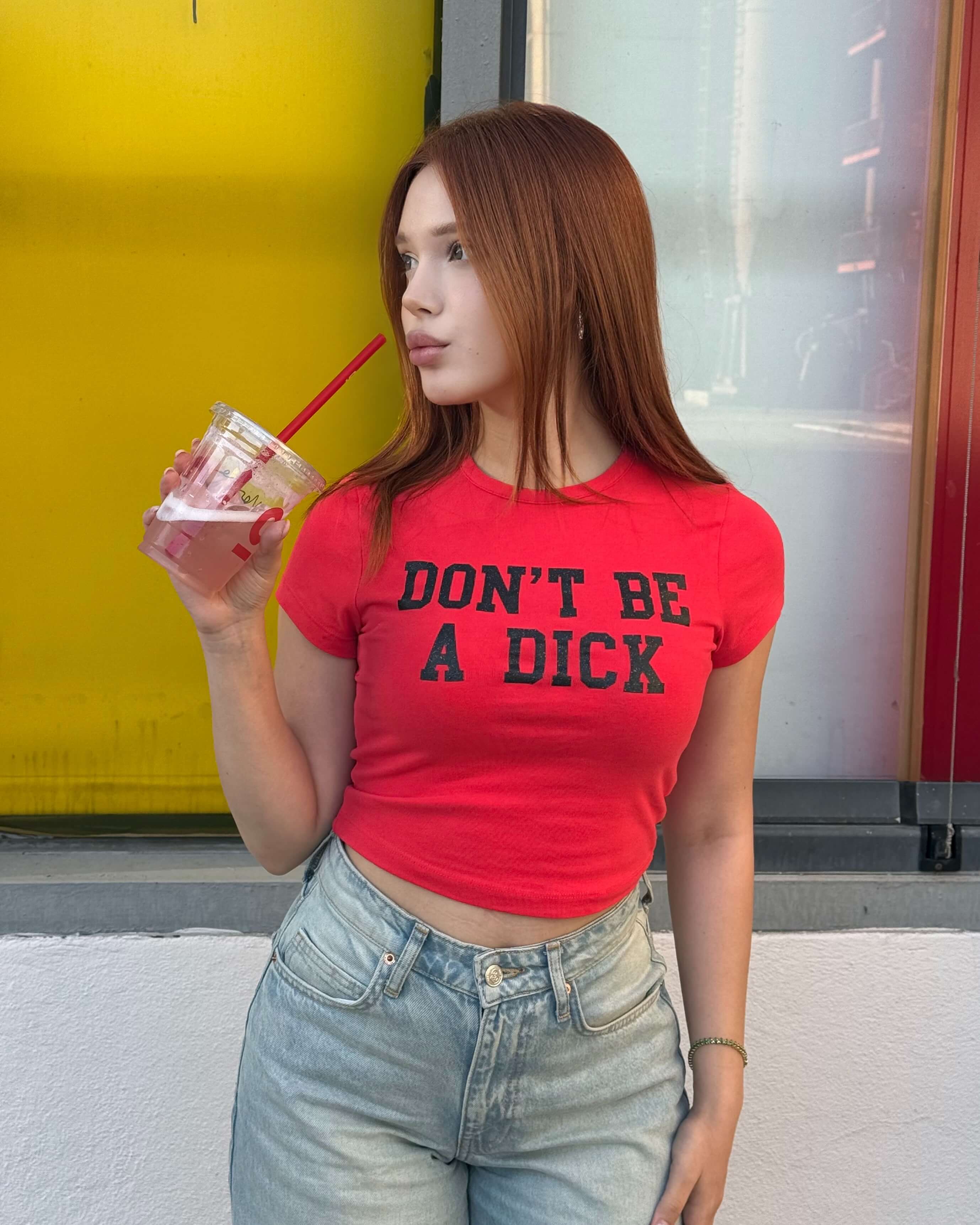 DON'T BE RED CROP 