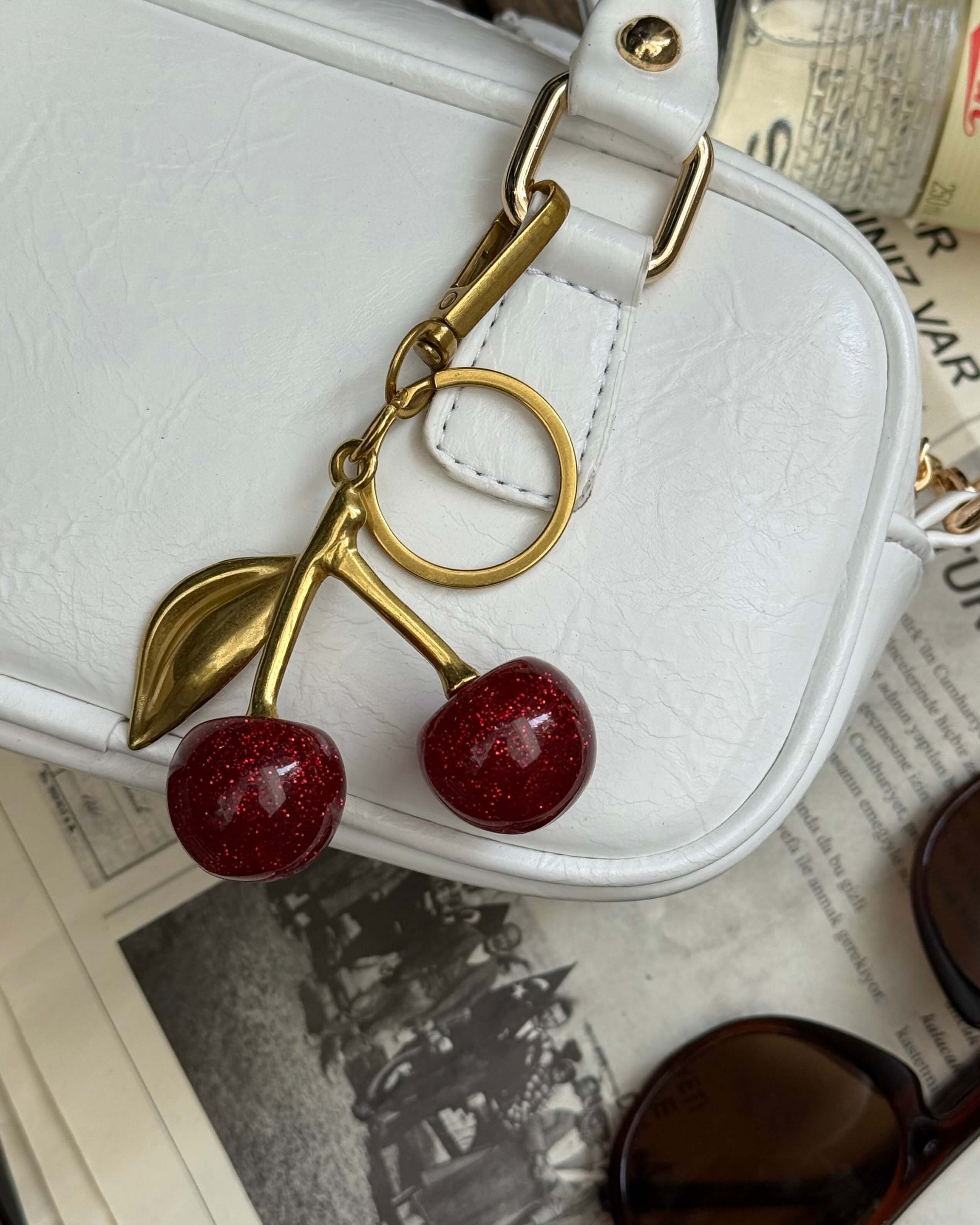 CHERRY CHARM ÇANTA AKSESUARI 