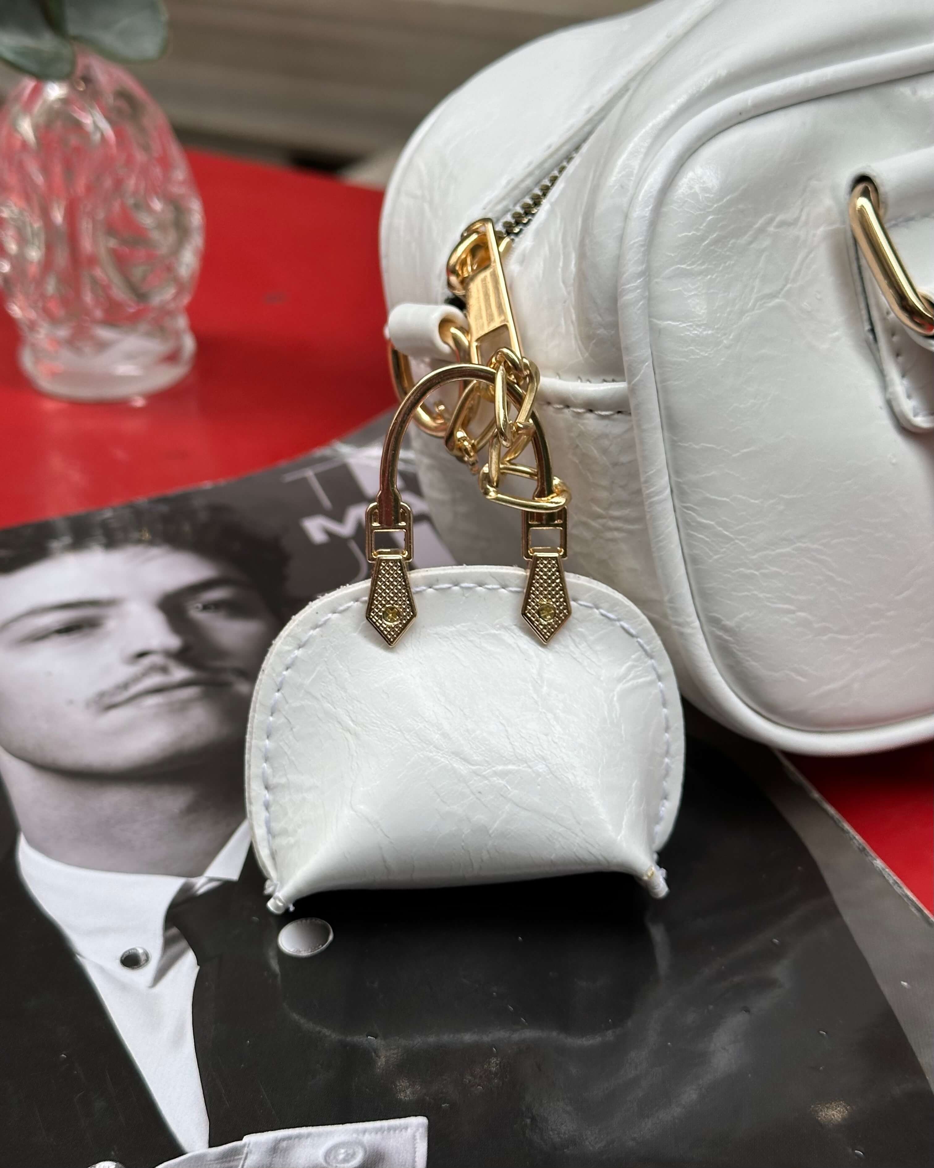 THAM WHITE BAGET EL ÇANTASI
