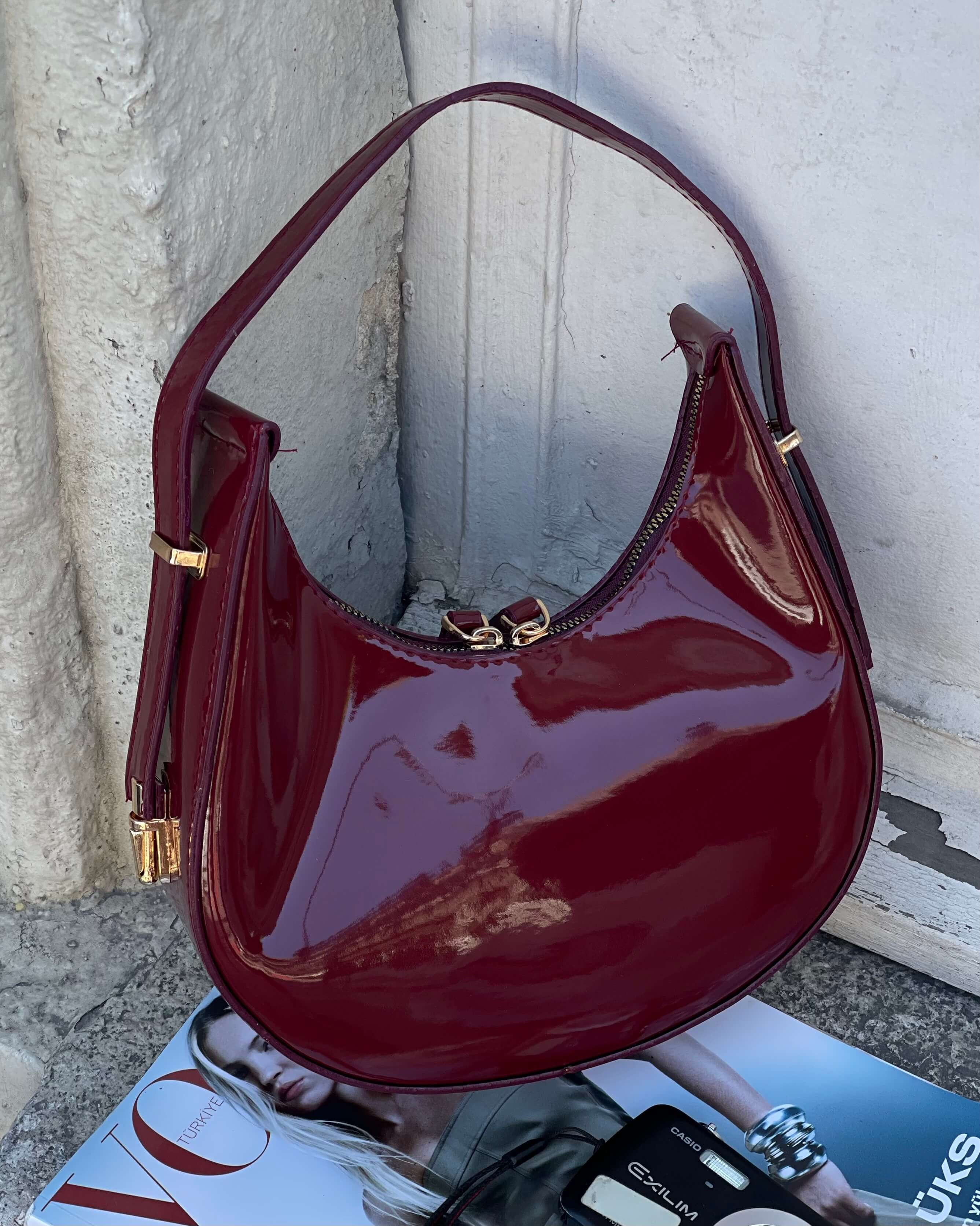 CLARET RED CHERRY ÇANTA