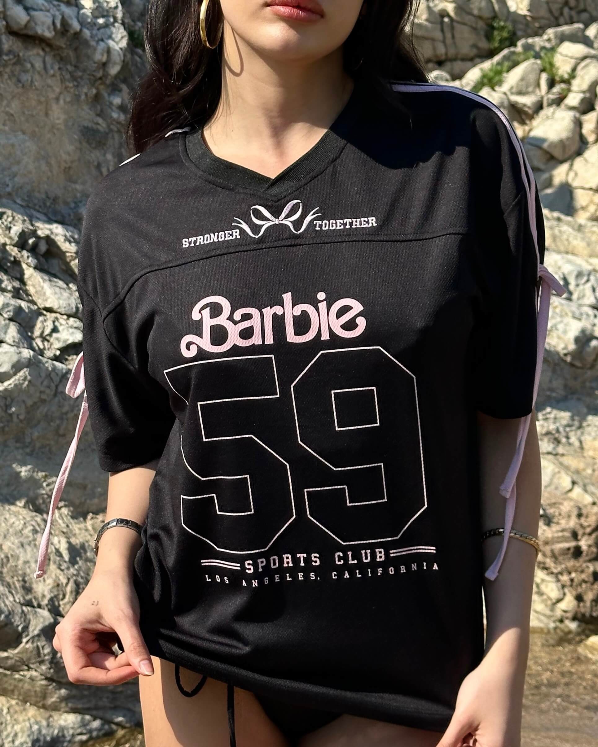 BARBİE PİNK FİYONK DETAY T-SHIRT