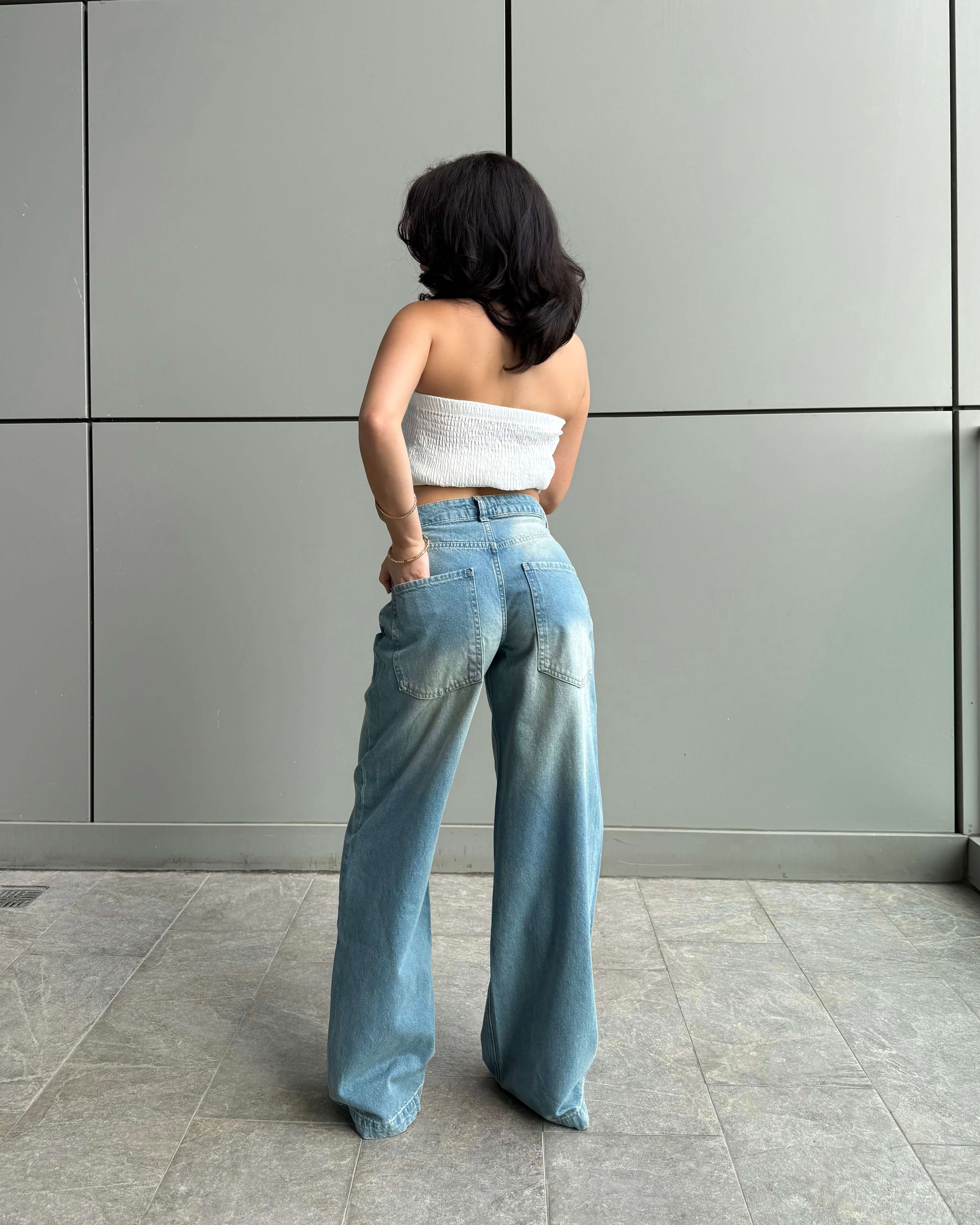 DYNE GREEN YIKAMALI BAGGY JEAN