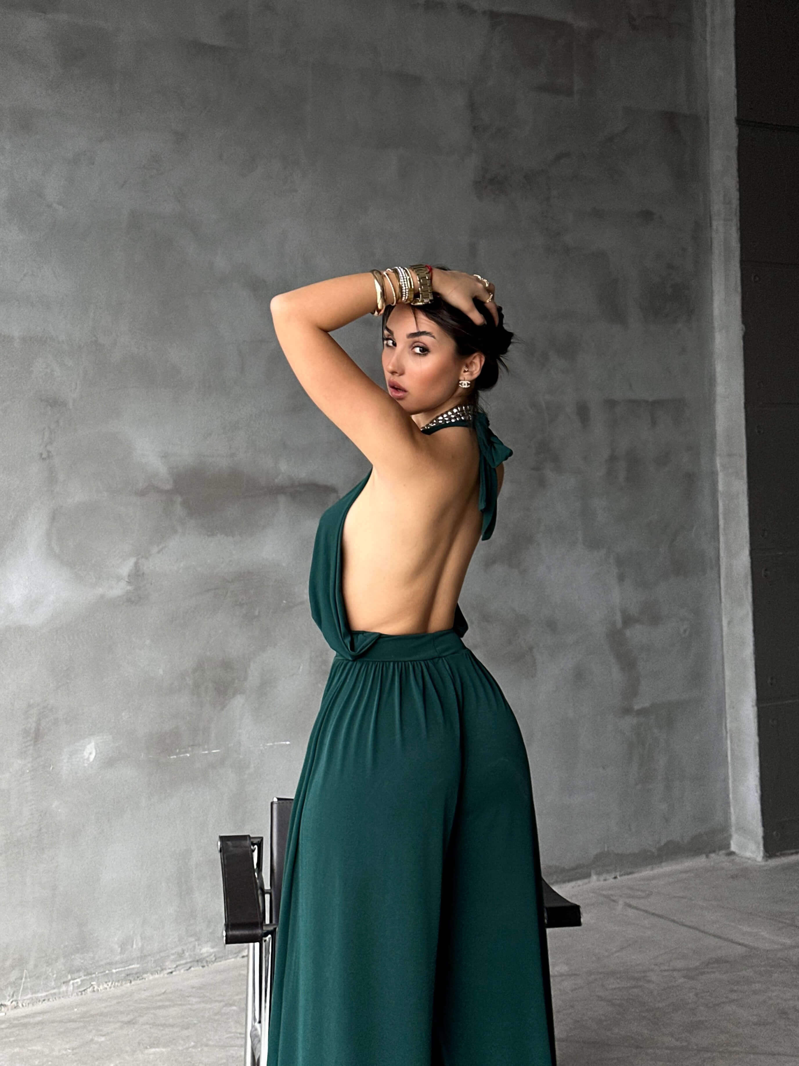 NORA GREEN BAĞLAMALI TULUM