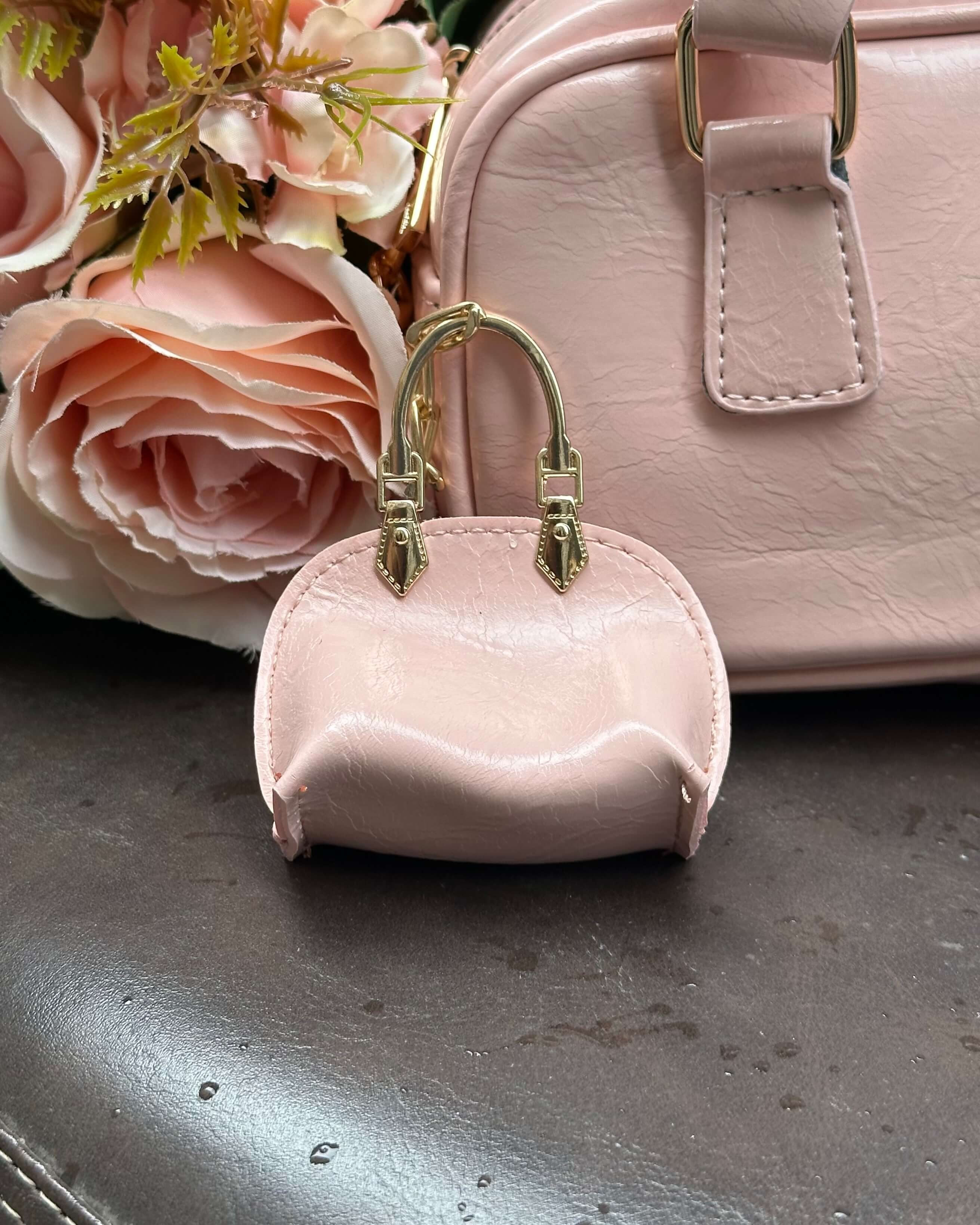 THAM POWDER PINK BAGET EL ÇANTASI