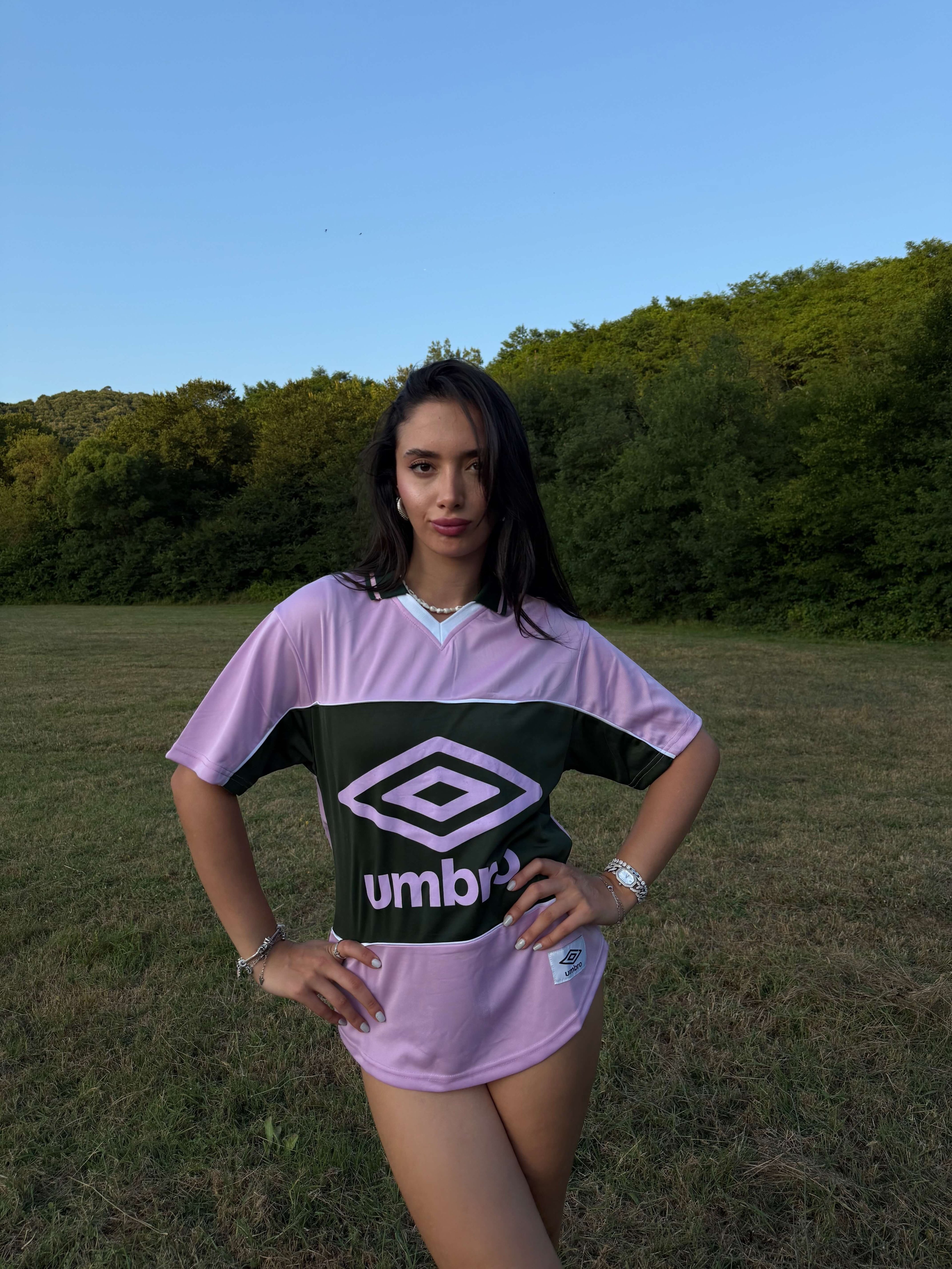 BERBA PINK POLO YAKA T-SHIRT 