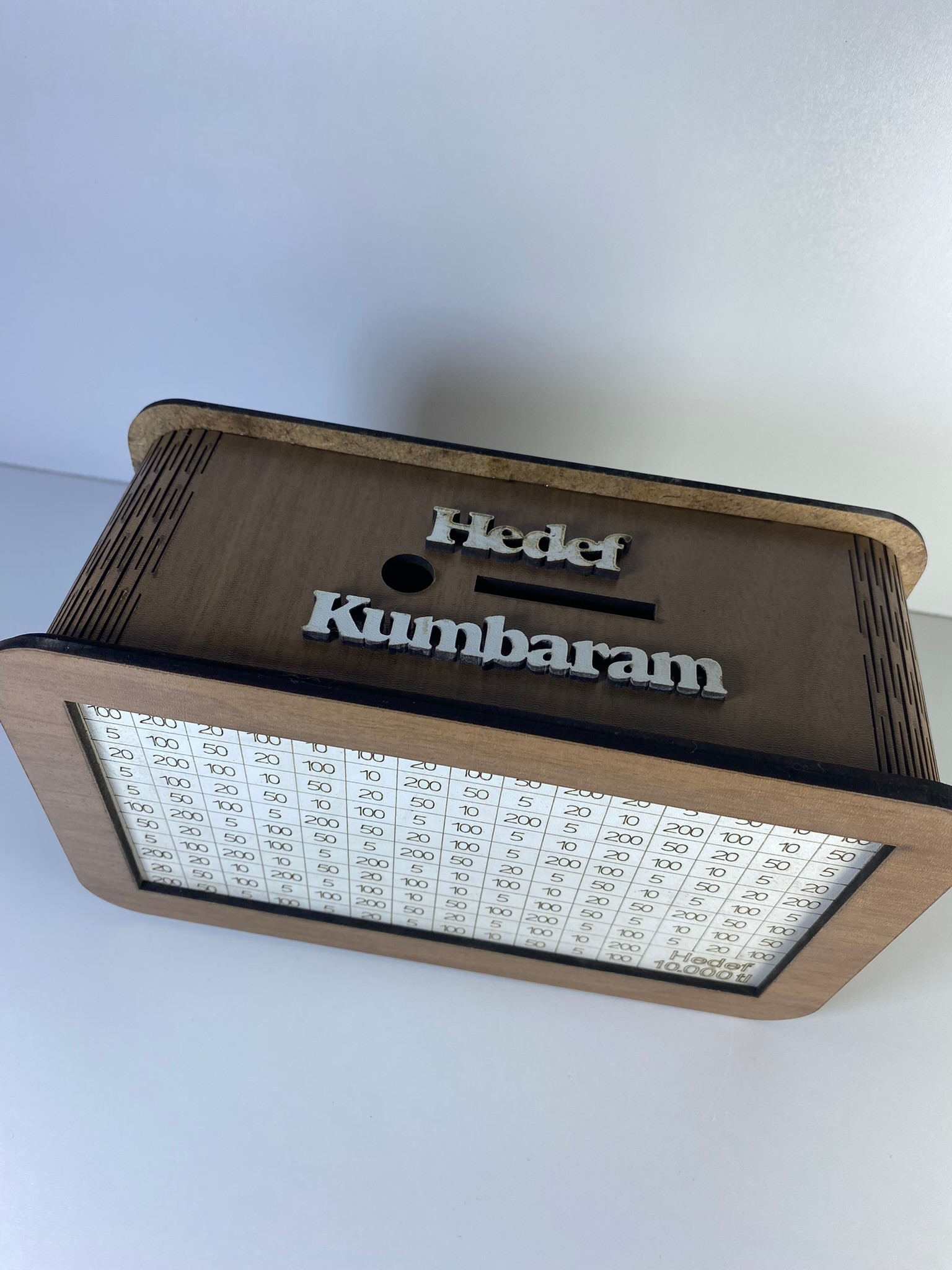 Parabox - 10.000tl Kumbara - Para Biriktirme Hedef Kutusu Hedef Kumbara