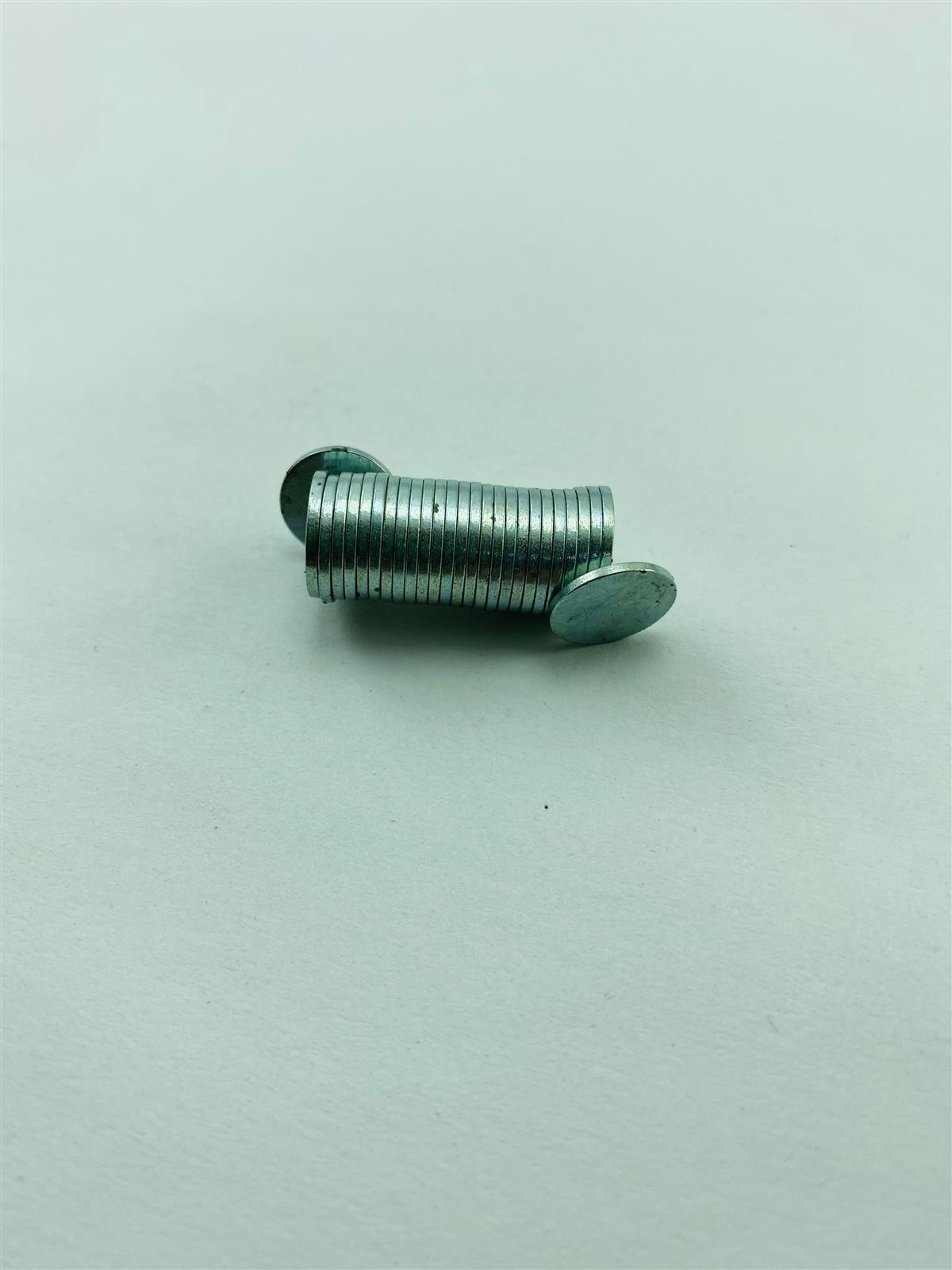 Kardeşler Neodyum Mıknatıs Metal Renk 1/10 mm Magnet