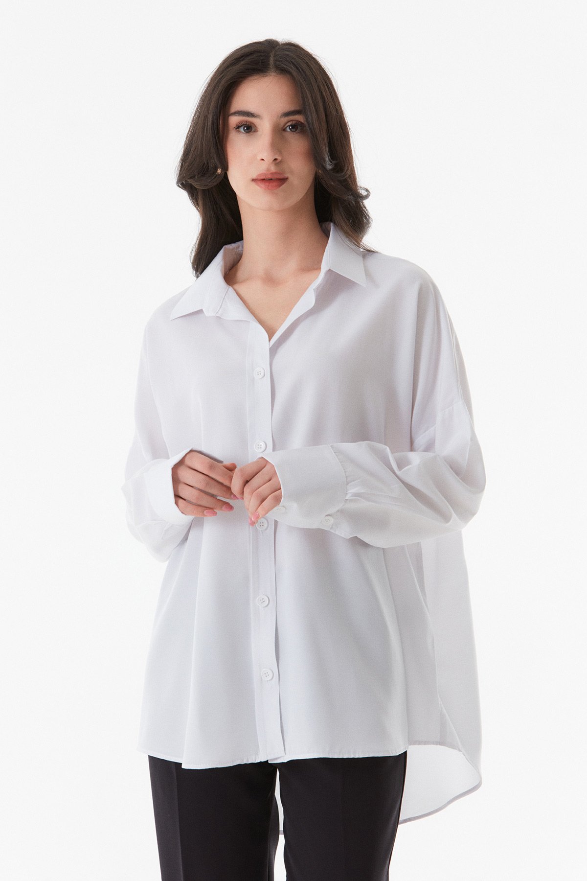 Basic Tunik Beyaz 