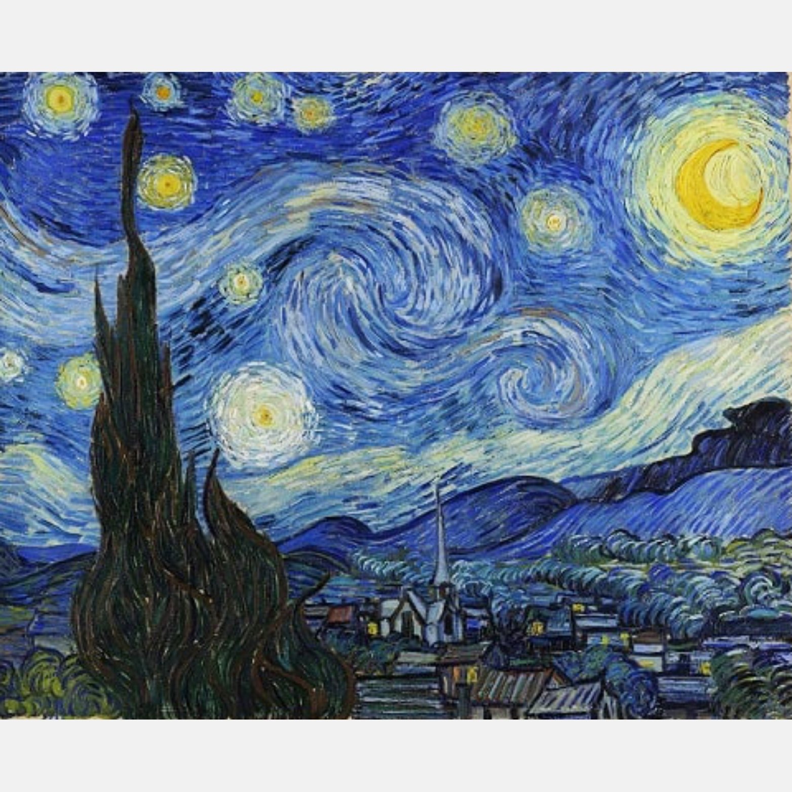 Starry Night  🖼️