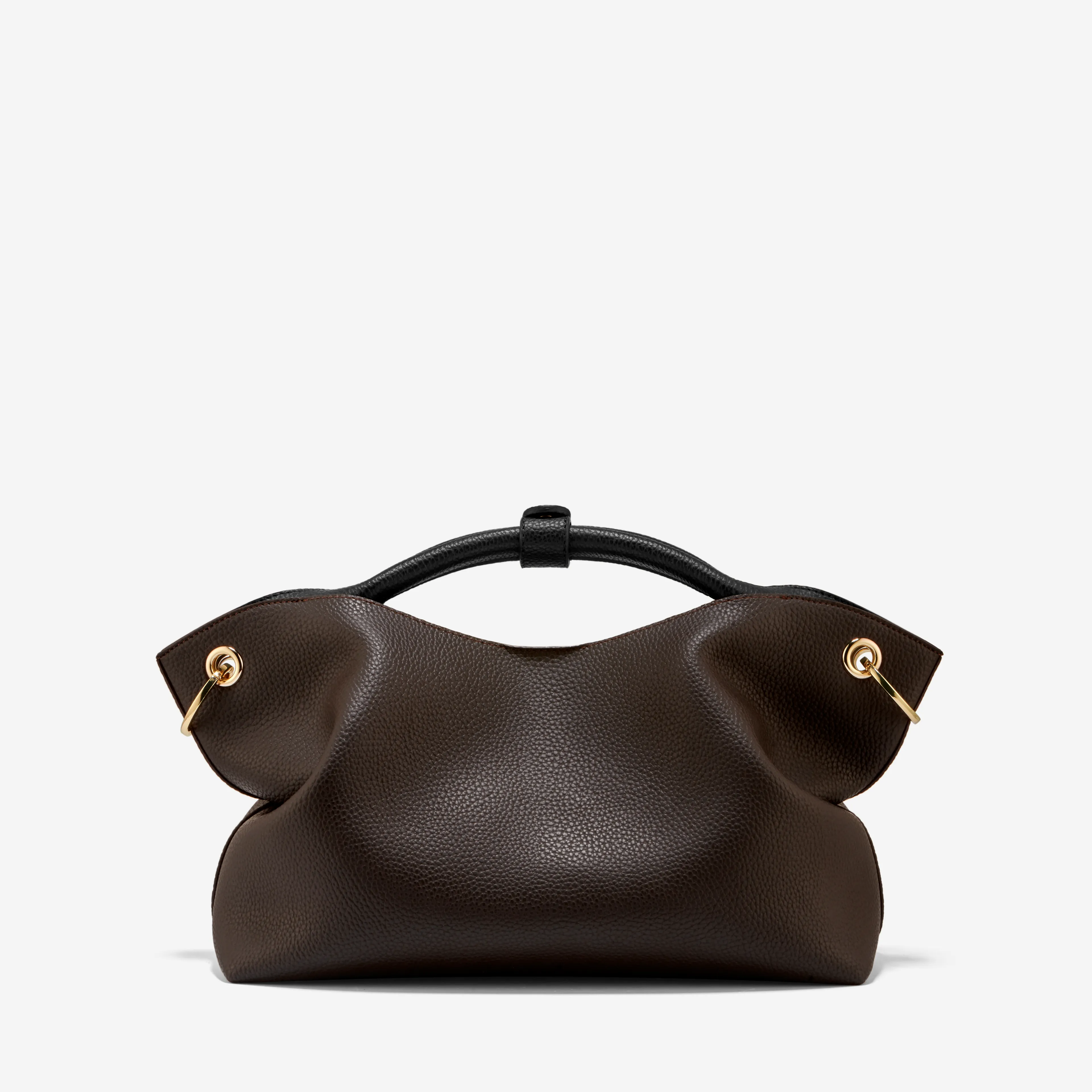 Tina Maxi Accessory Detailed Handbag - Kahve