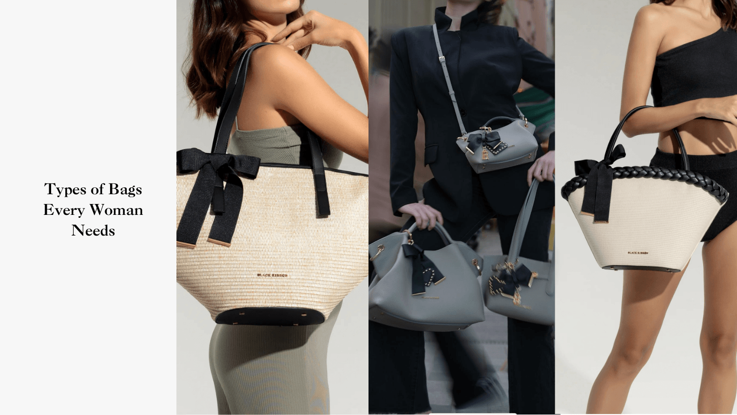 Types of Bags Every Woman Needs