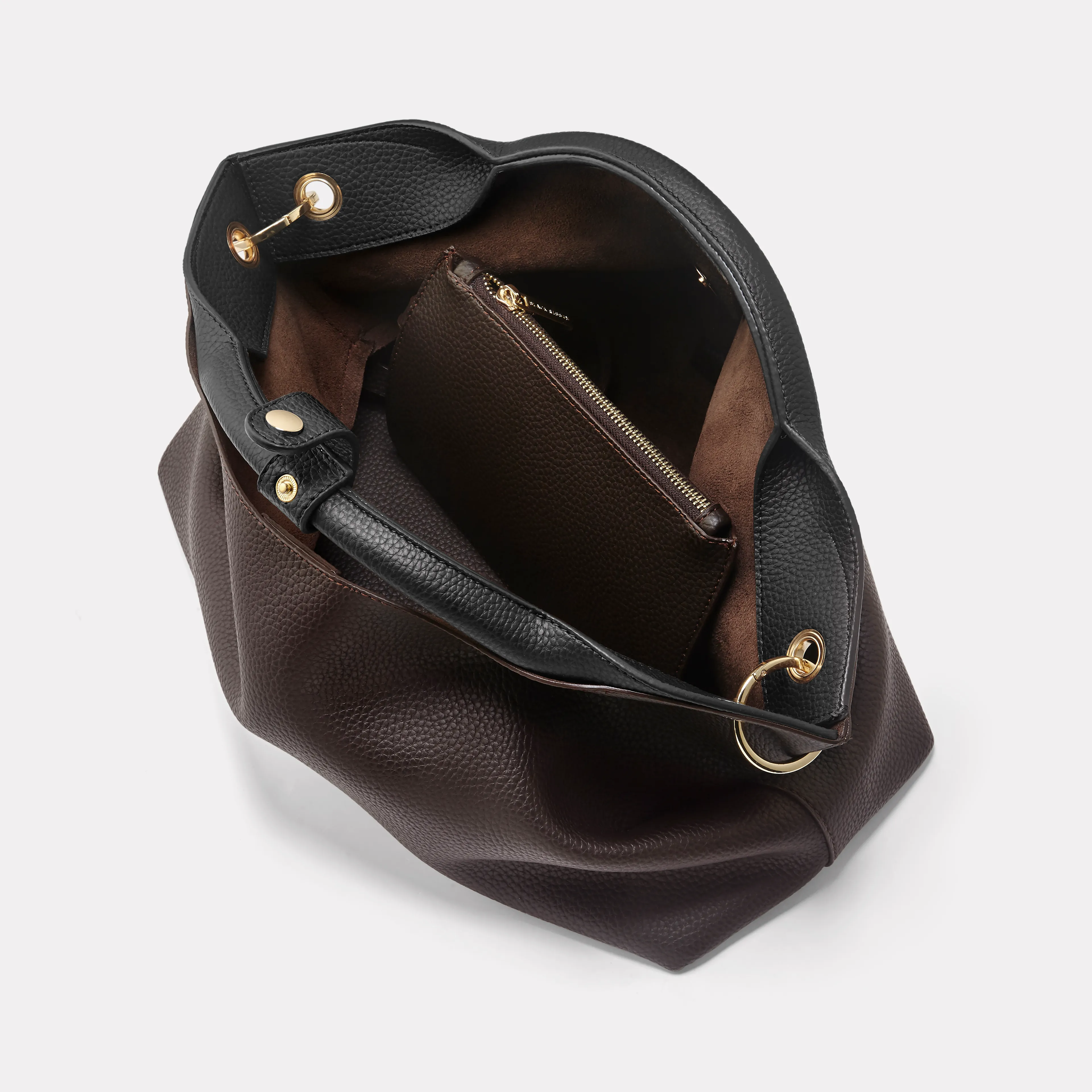 Tina Maxi Aksesuar Detaylı El Çantası - Kahve