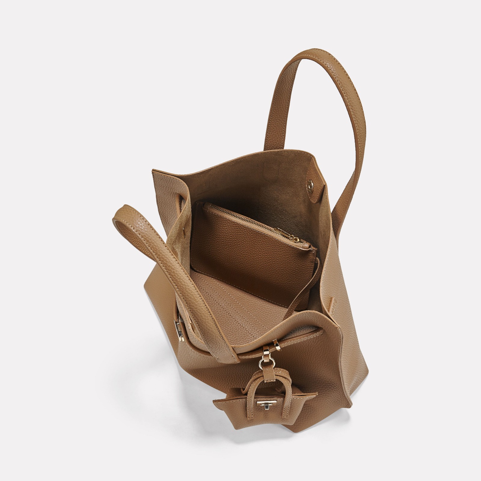 Dora Maxi Tote Bag - Camel