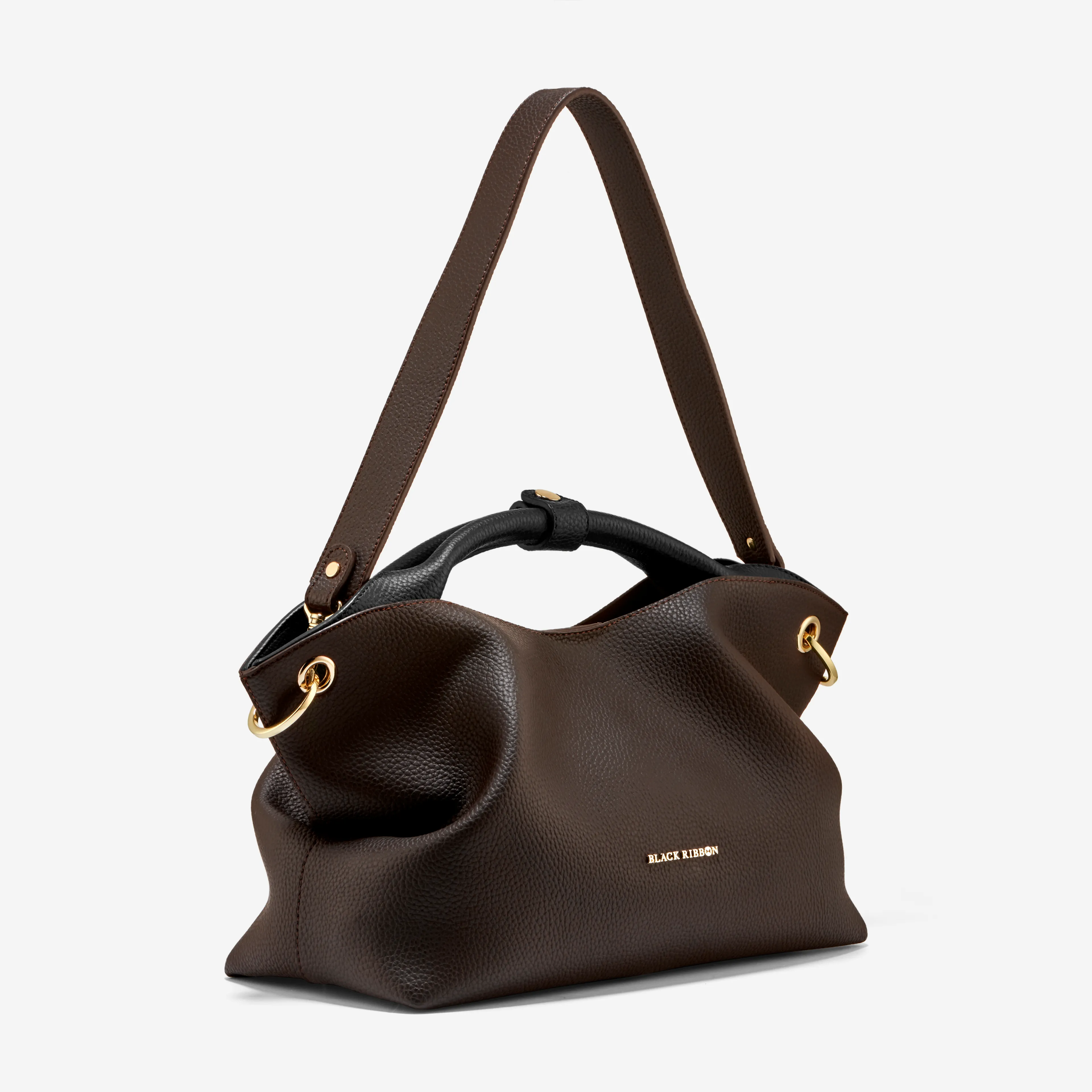 Tina Maxi Accessory Detailed Handbag - Kahve