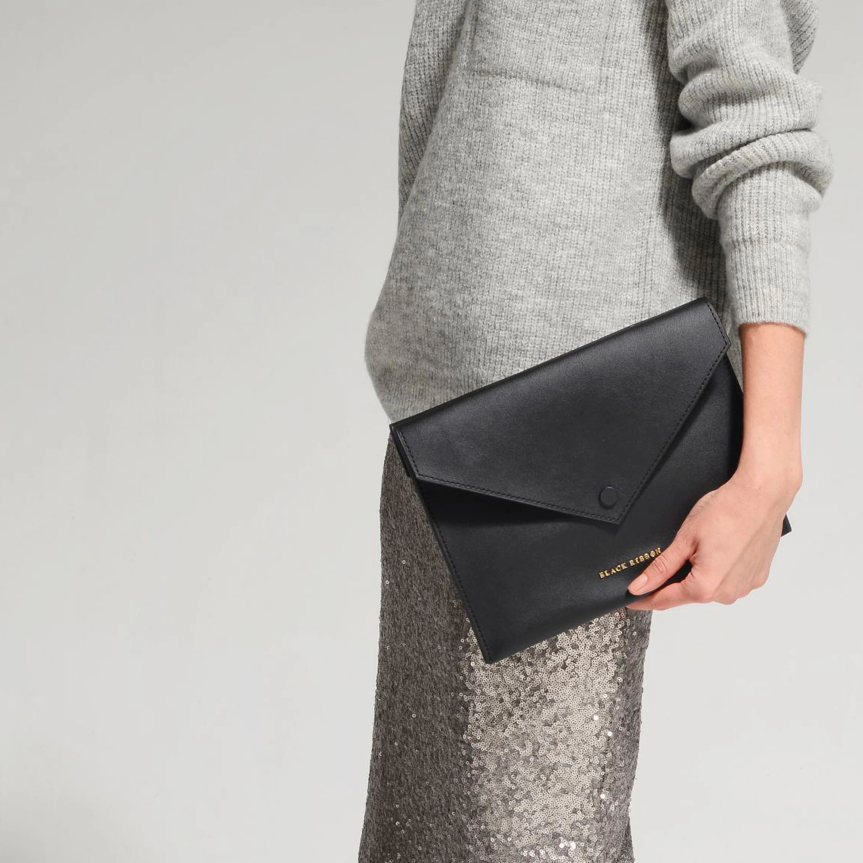 Fold Çift Taraflı Ipad Çantası - Siyah